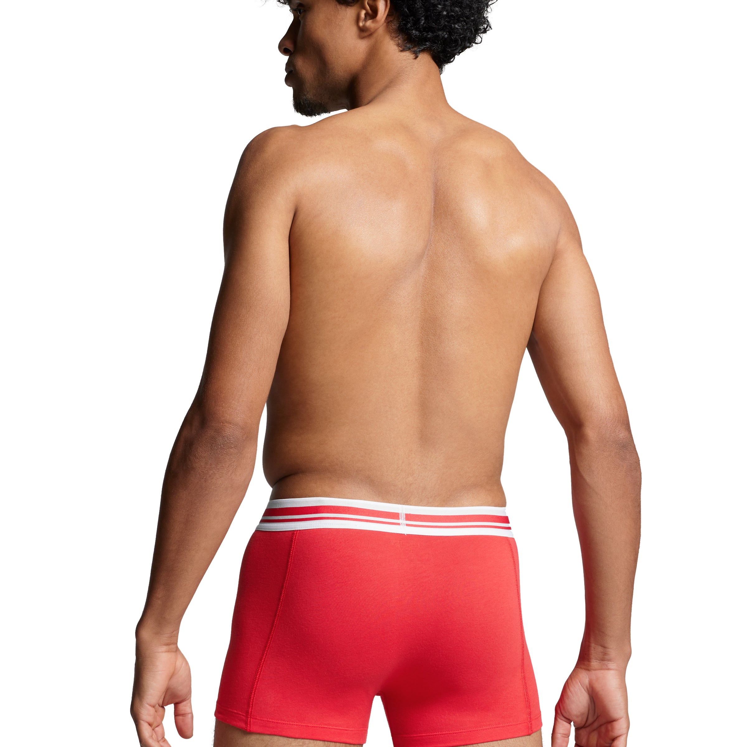 Puma Placed Logo Men's Boxer Underwear 2 Pack - Red/Black