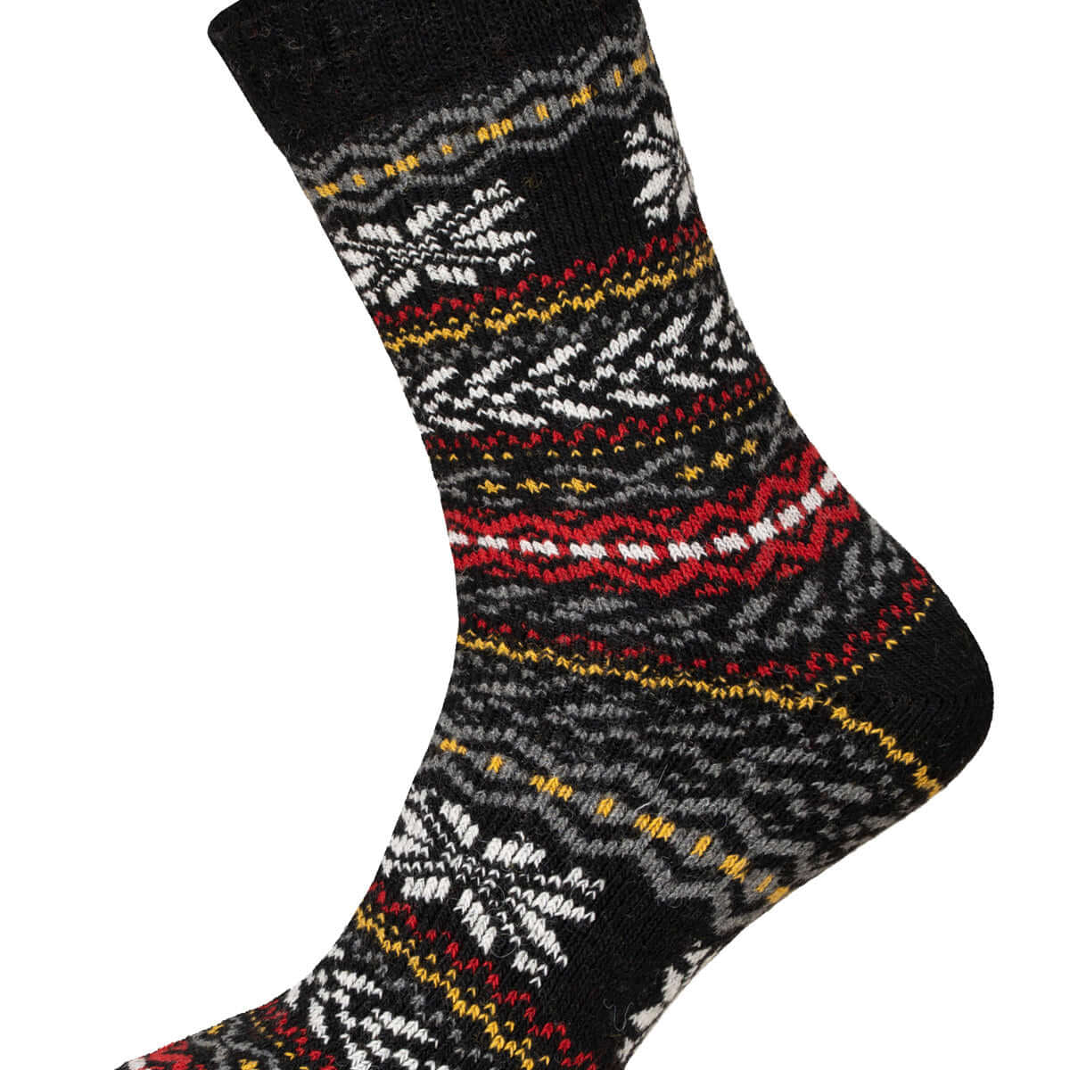 Nordic Design Wool Socks – Thick Norwegian Style Winter Socks | 1 Pair