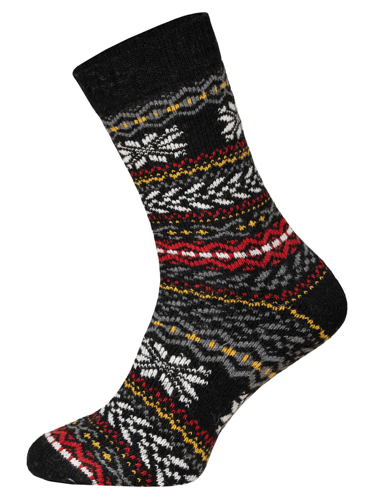 Nordic Design Wool Socks – Thick Norwegian Style Winter Socks | 1 Pair