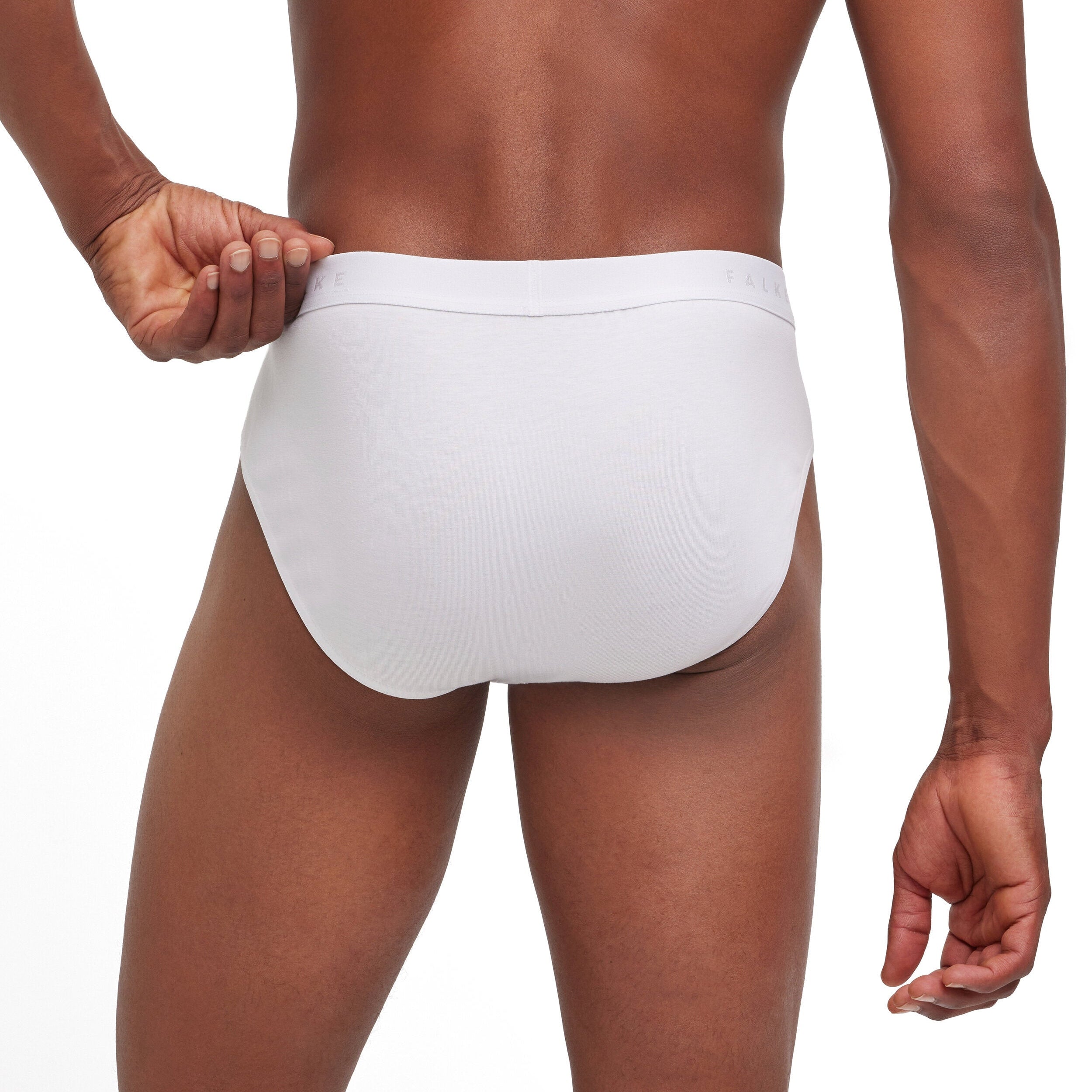FALKE Daily Comfort 2-Pack Men's Briefs White - rearview