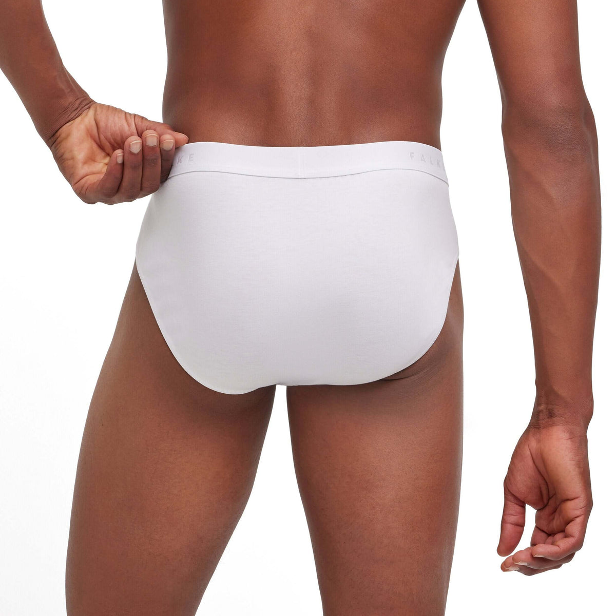 FALKE Daily Comfort 2-Pack Men's Briefs White - rearview
