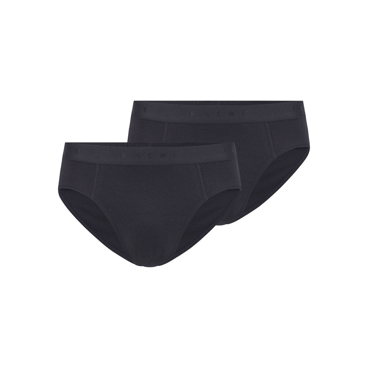 FALKE Daily Comfort 2-Pack Men's Briefs Black - frontview