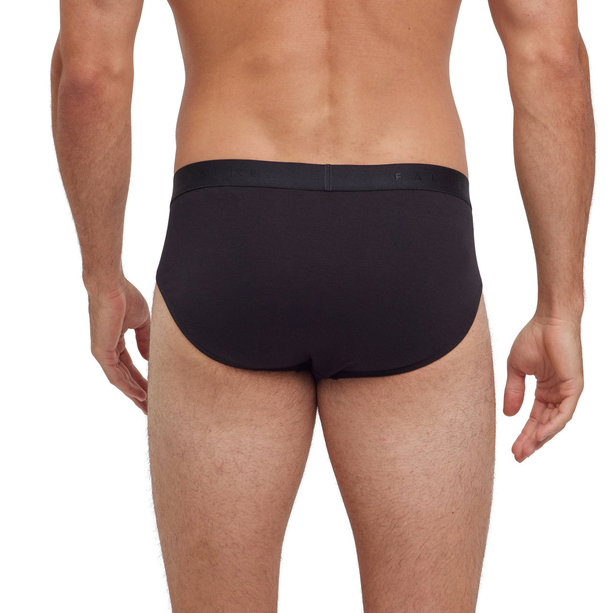 FALKE Daily Comfort 2-Pack Men's Briefs Black - rearview