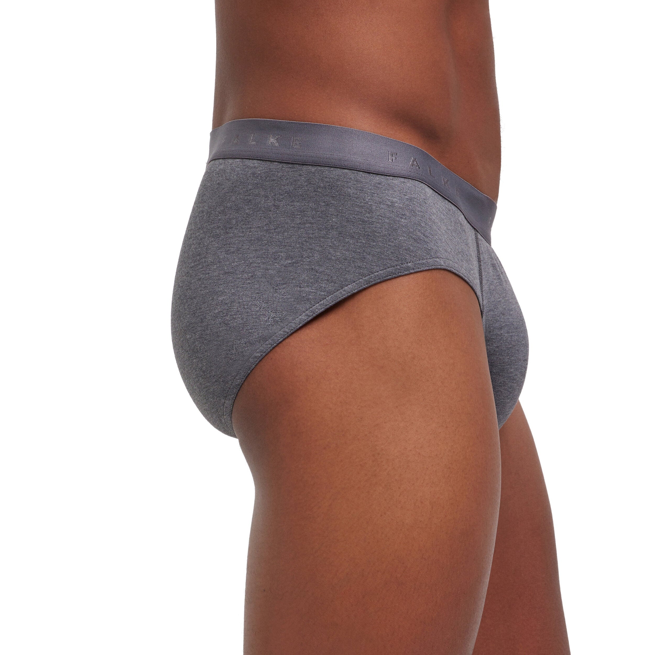 FALKE Daily Comfort 2-Pack Men's Briefs Dark Grey Heather - detail 3