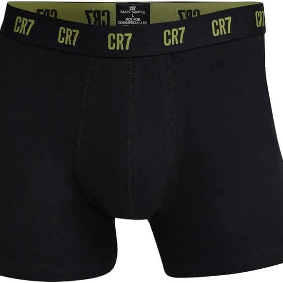 CR7 3-Pack Men's Cotton Fashion Trunk - Blue/White/Black
