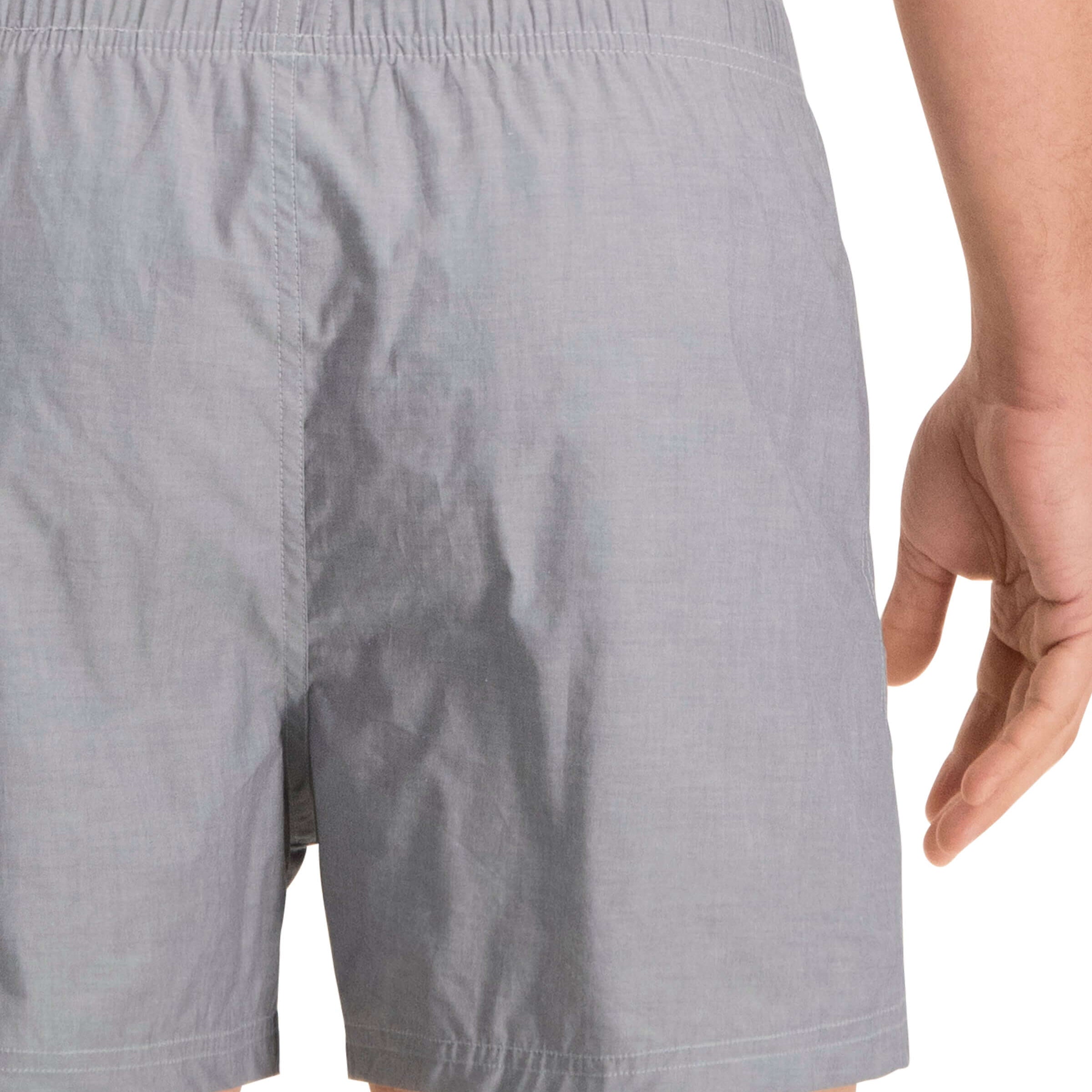 Levi's 2 pack Woven Boxers - Asphalt Grey