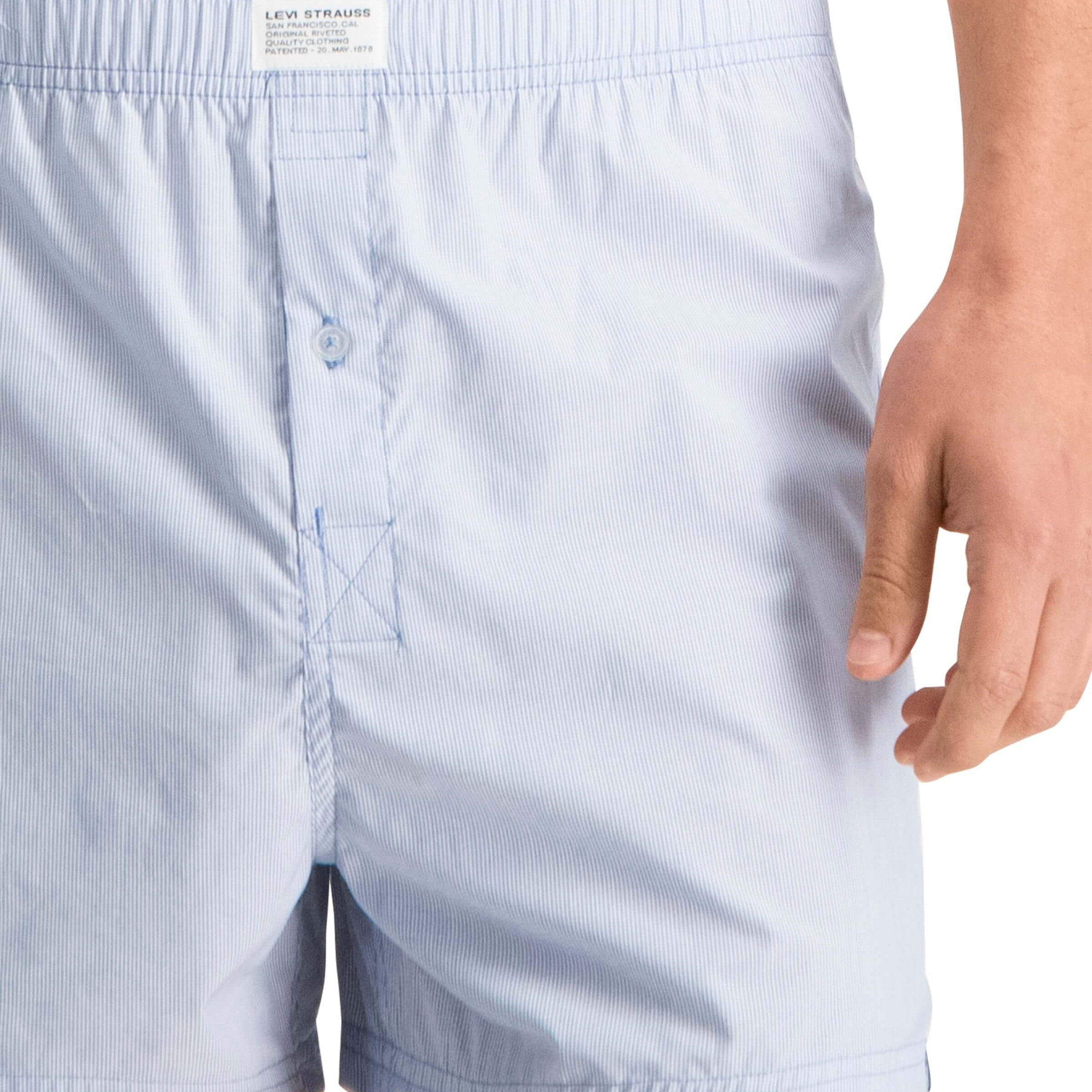 Levi's 2 pack Woven Boxers - Light Blue