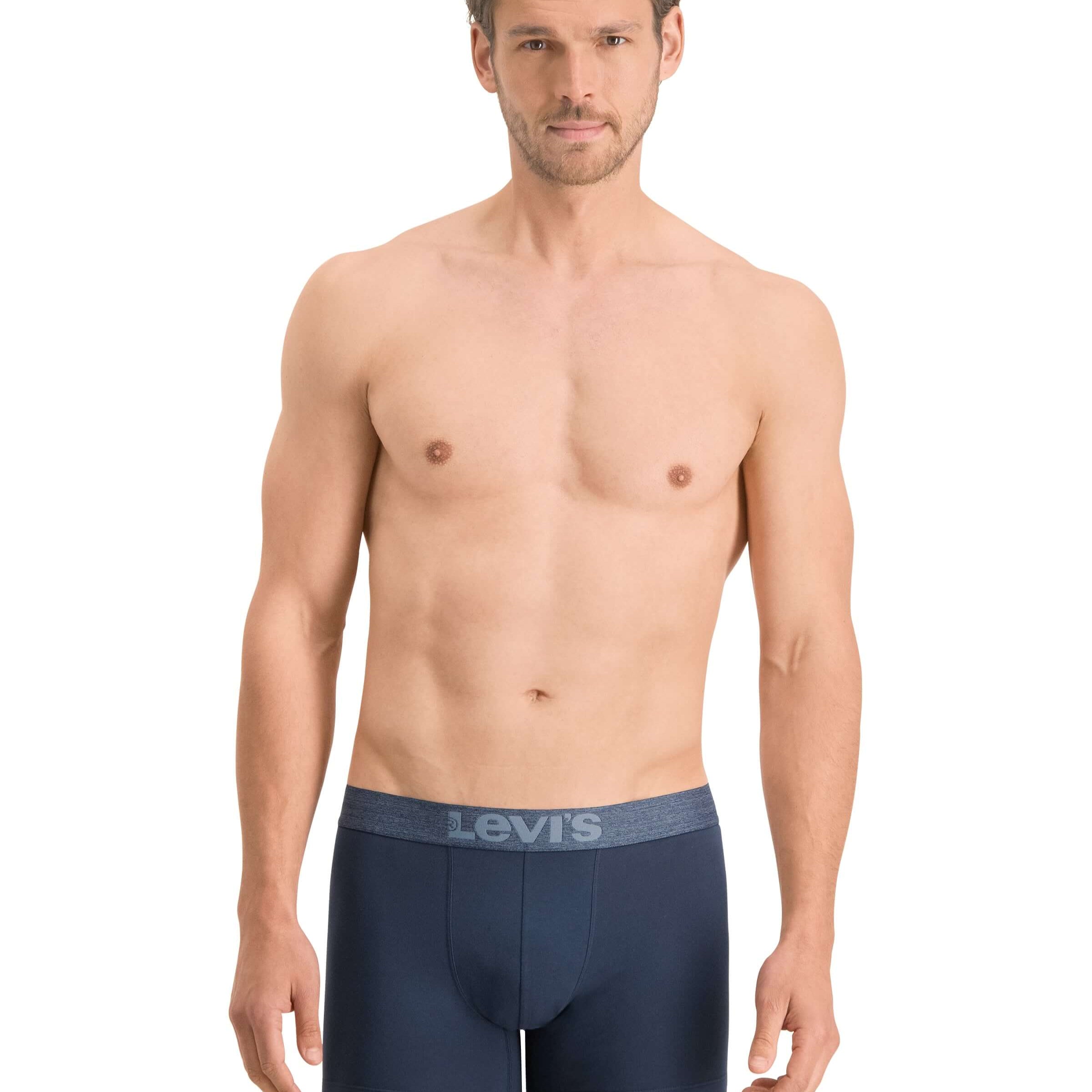 Levi's 2 pack Organic Cotton Boxer Briefs - Mood Indigo