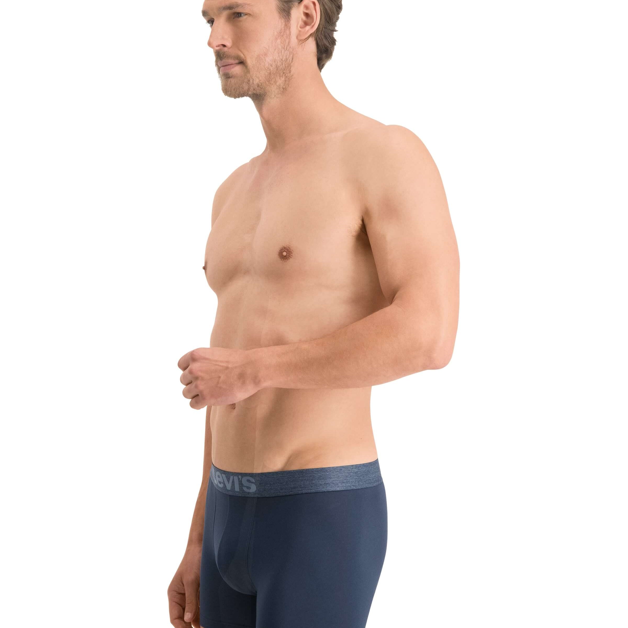 Levi's 2 pack Organic Cotton Boxer Briefs - Mood Indigo