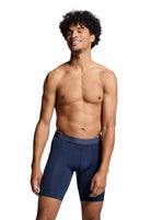 Puma Sports Microfiber 2 Pack Long Boxers - Blue