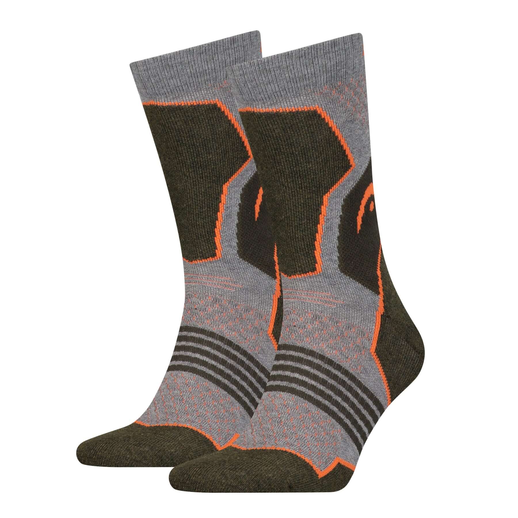 HEAD Hiking Crew Socks – 2 Pack | Unmatched Comfort & Performance for Men & Women