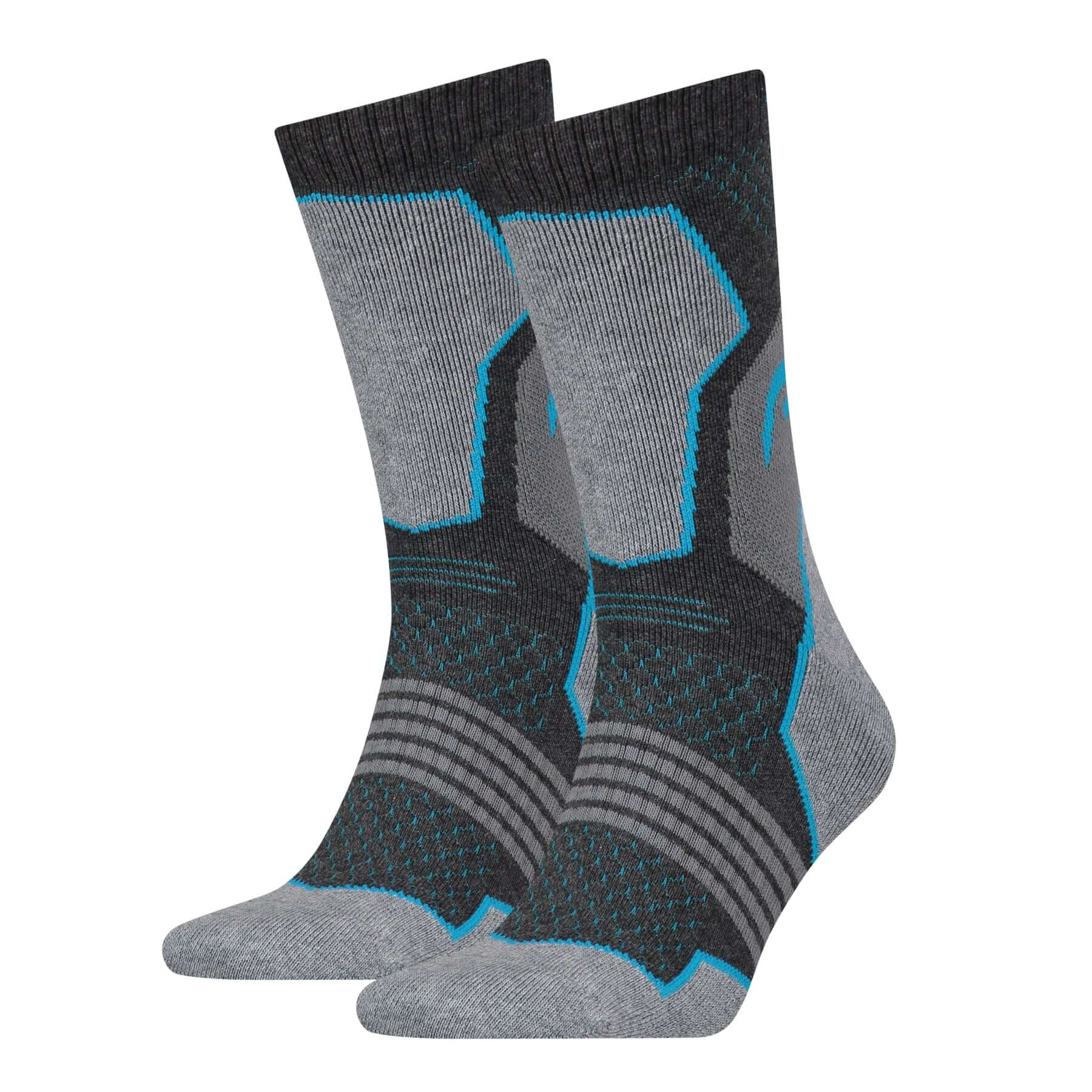 HEAD Hiking Crew Socks – 2 Pack | Unmatched Comfort & Performance for Men & Women