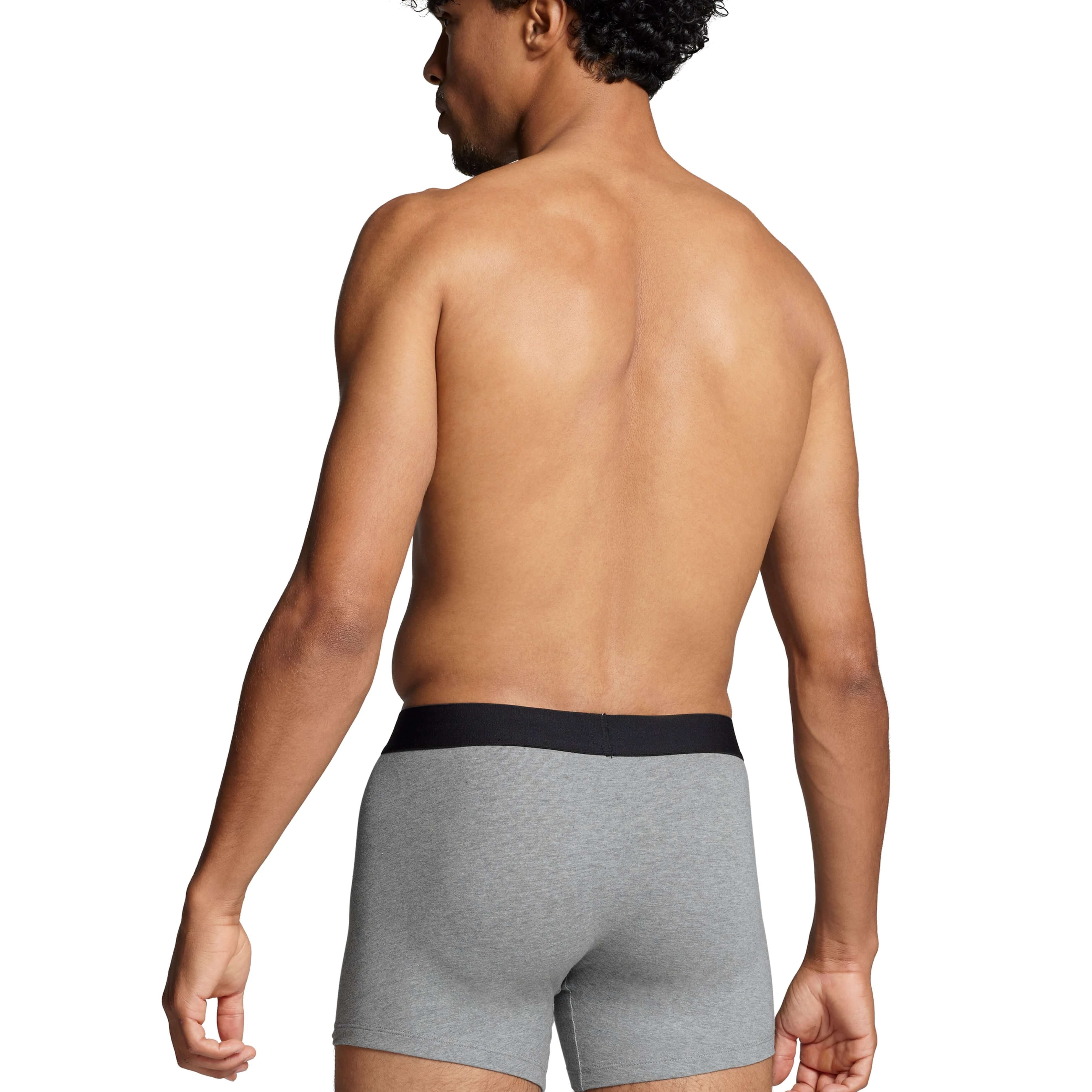 Levi's 2 pack Solid Organic Cotton Boxer Briefs - Grey Melange