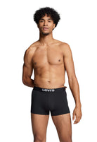 Levi's 2 pack Solid Organic Cotton Trunks - Black