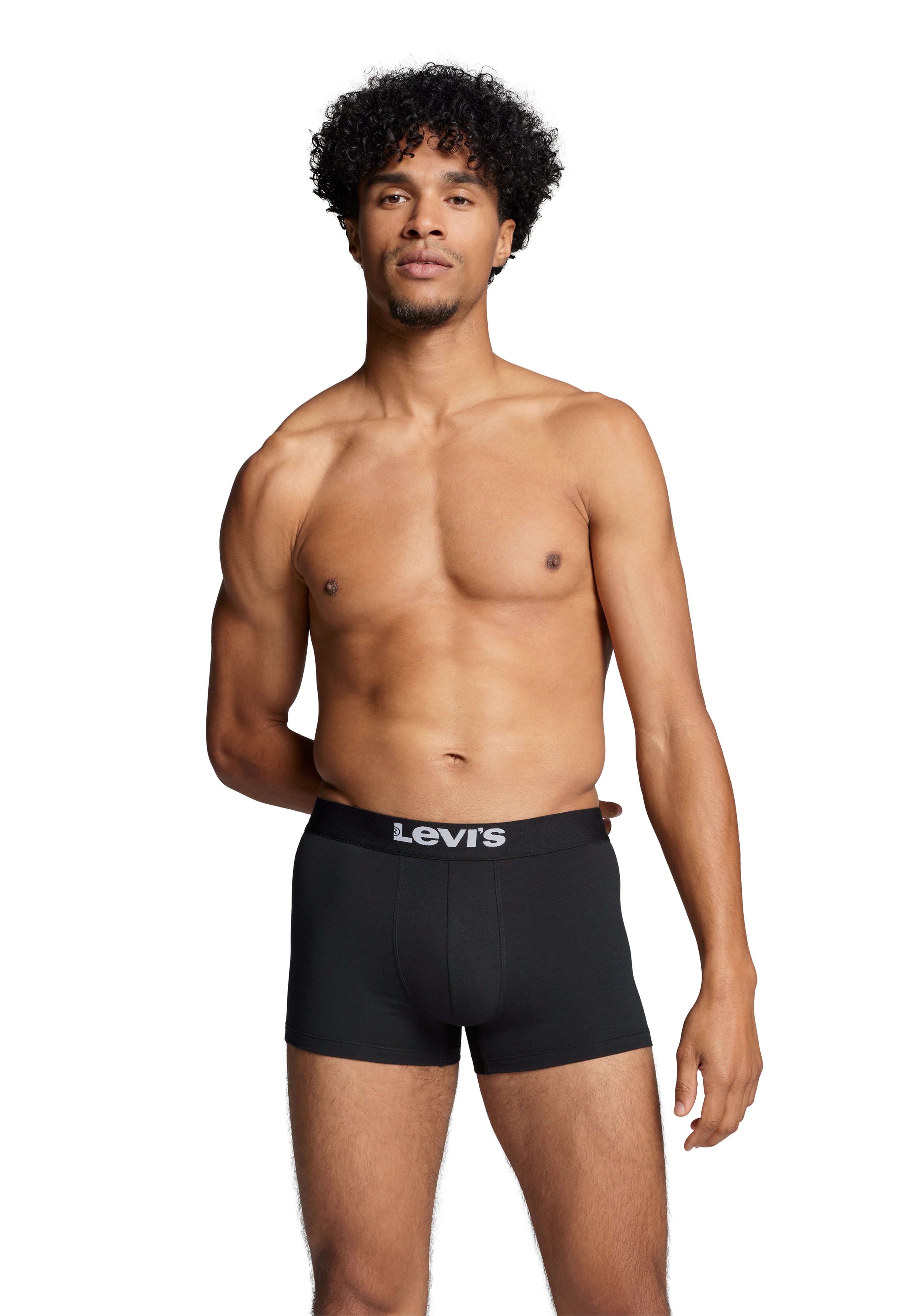 Levi's 2 pack Solid Organic Cotton Trunks - Black