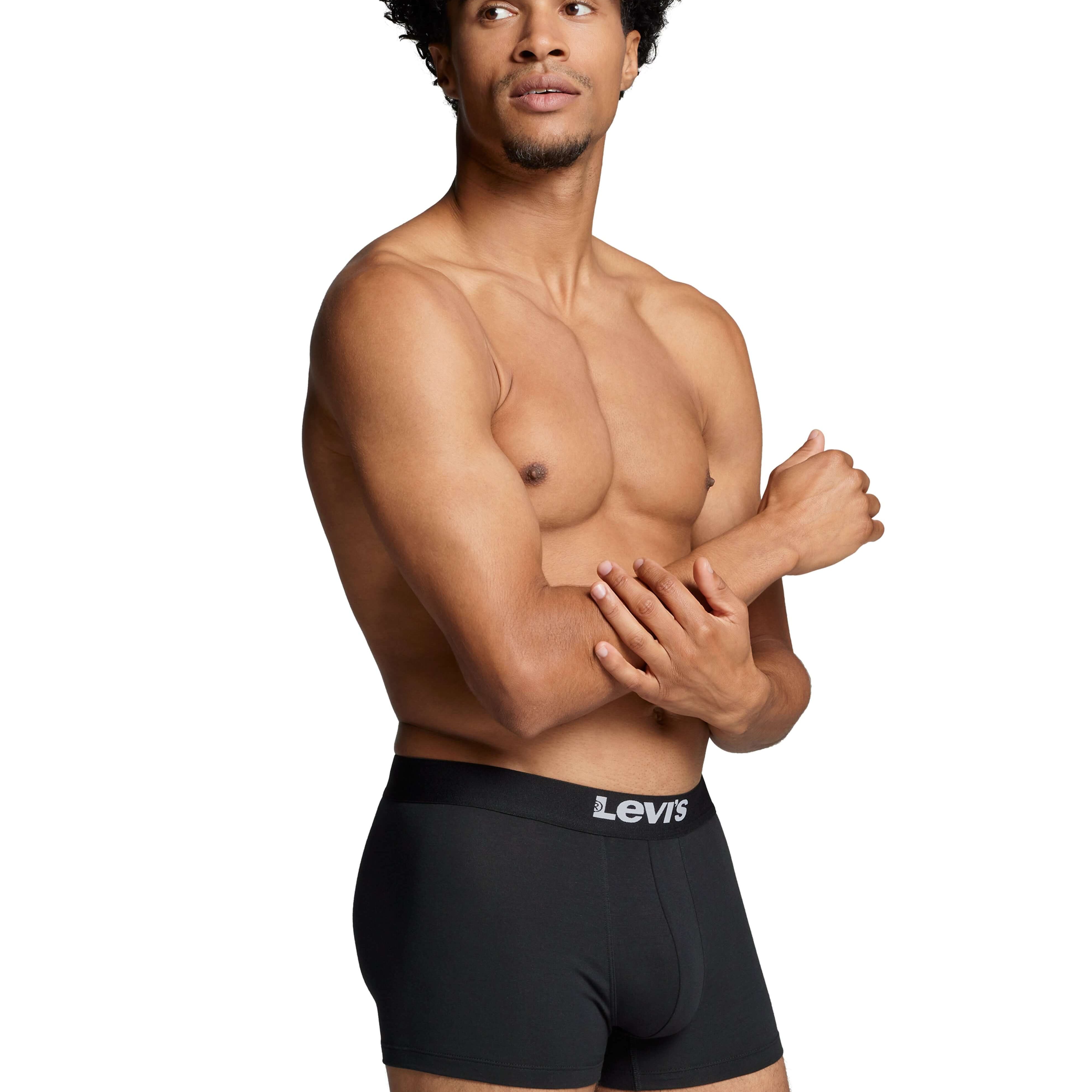 Levi's 2 pack Solid Organic Cotton Trunks - Black