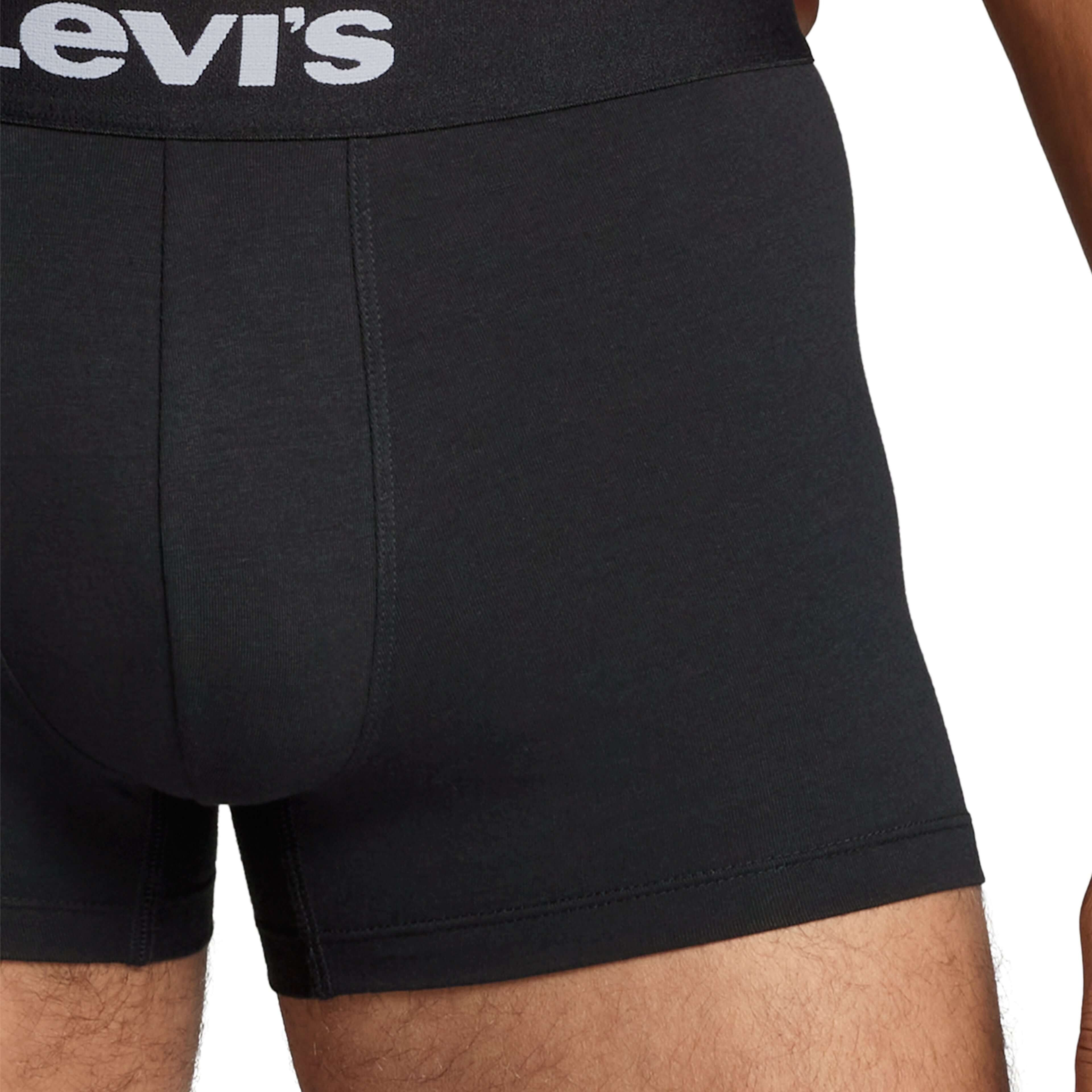 Levi's 2 pack Solid Organic Cotton Trunks - Black