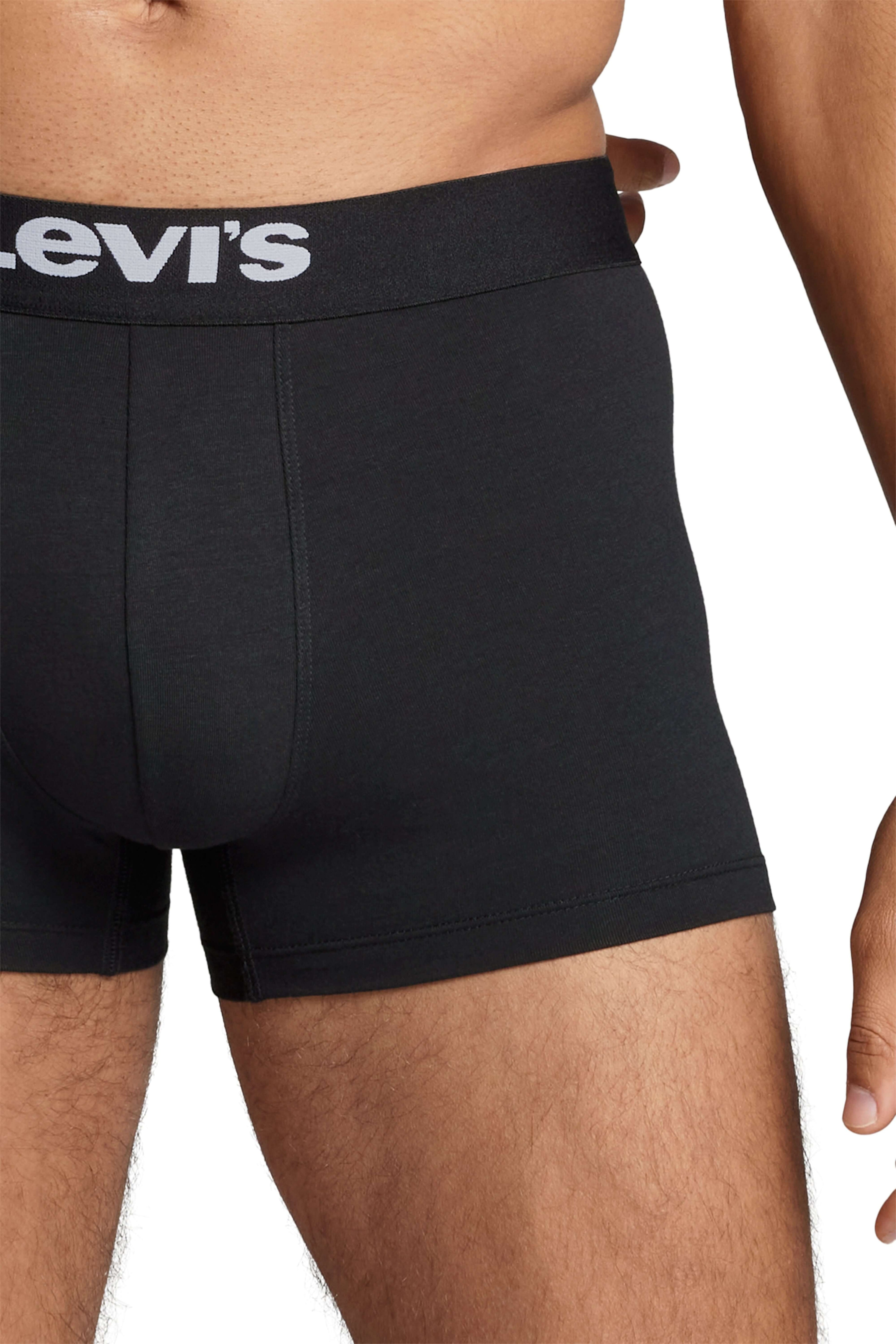 Levi's 2 pack Solid Organic Cotton Trunks - Black