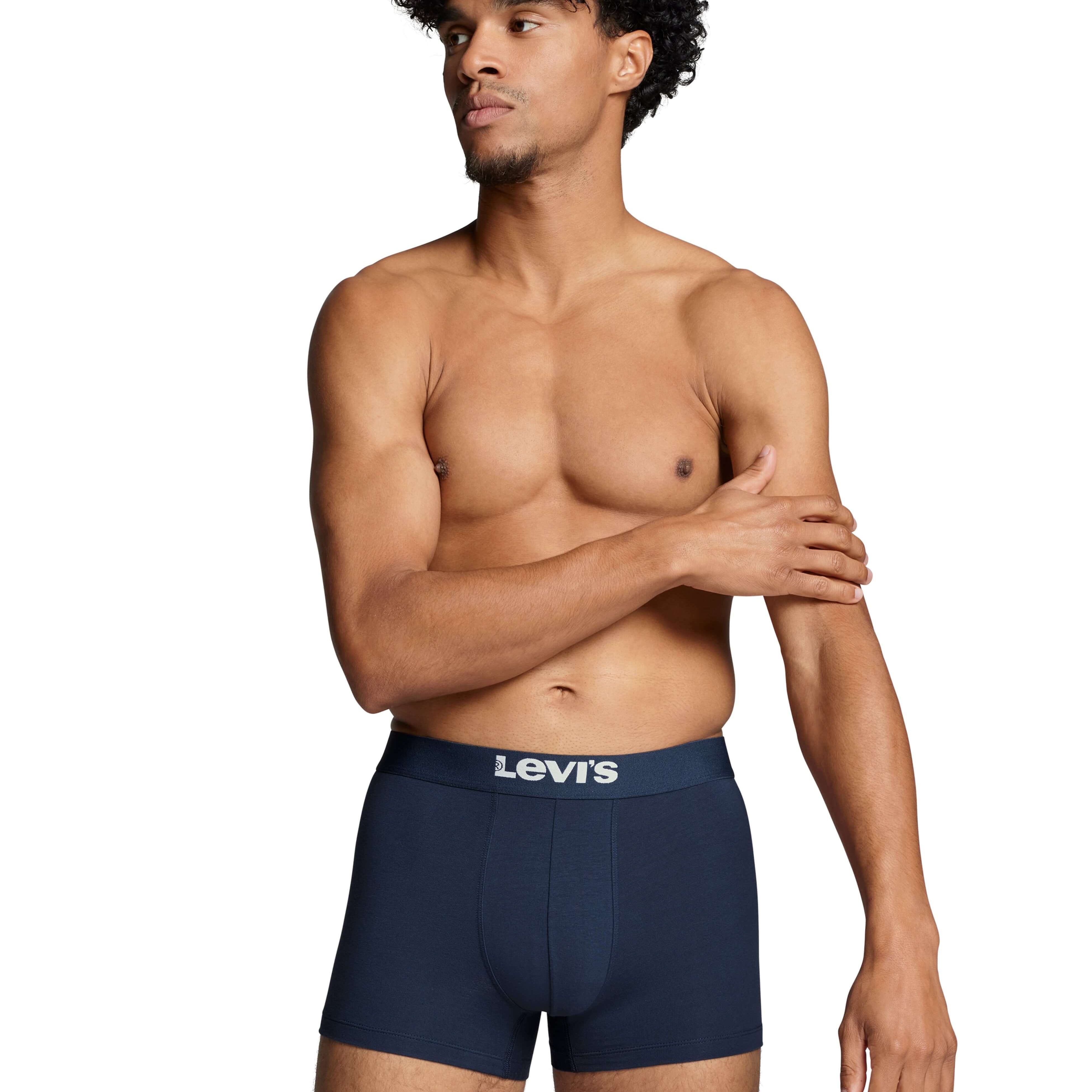 Levi's 2 pack Solid Organic Cotton Trunks - Navy