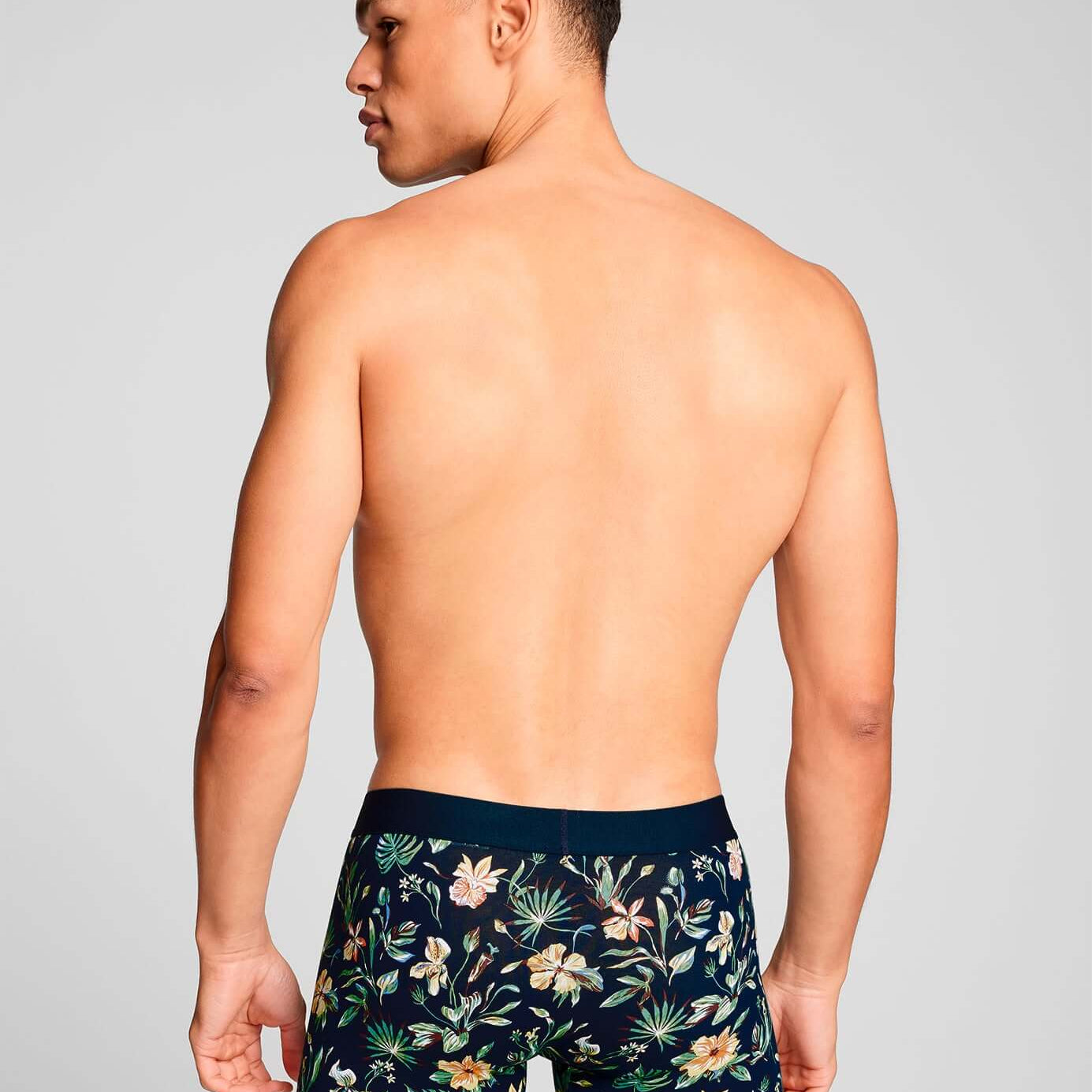 Levi's 2 pack Flower AOP Boxer Briefs - Blue Combo