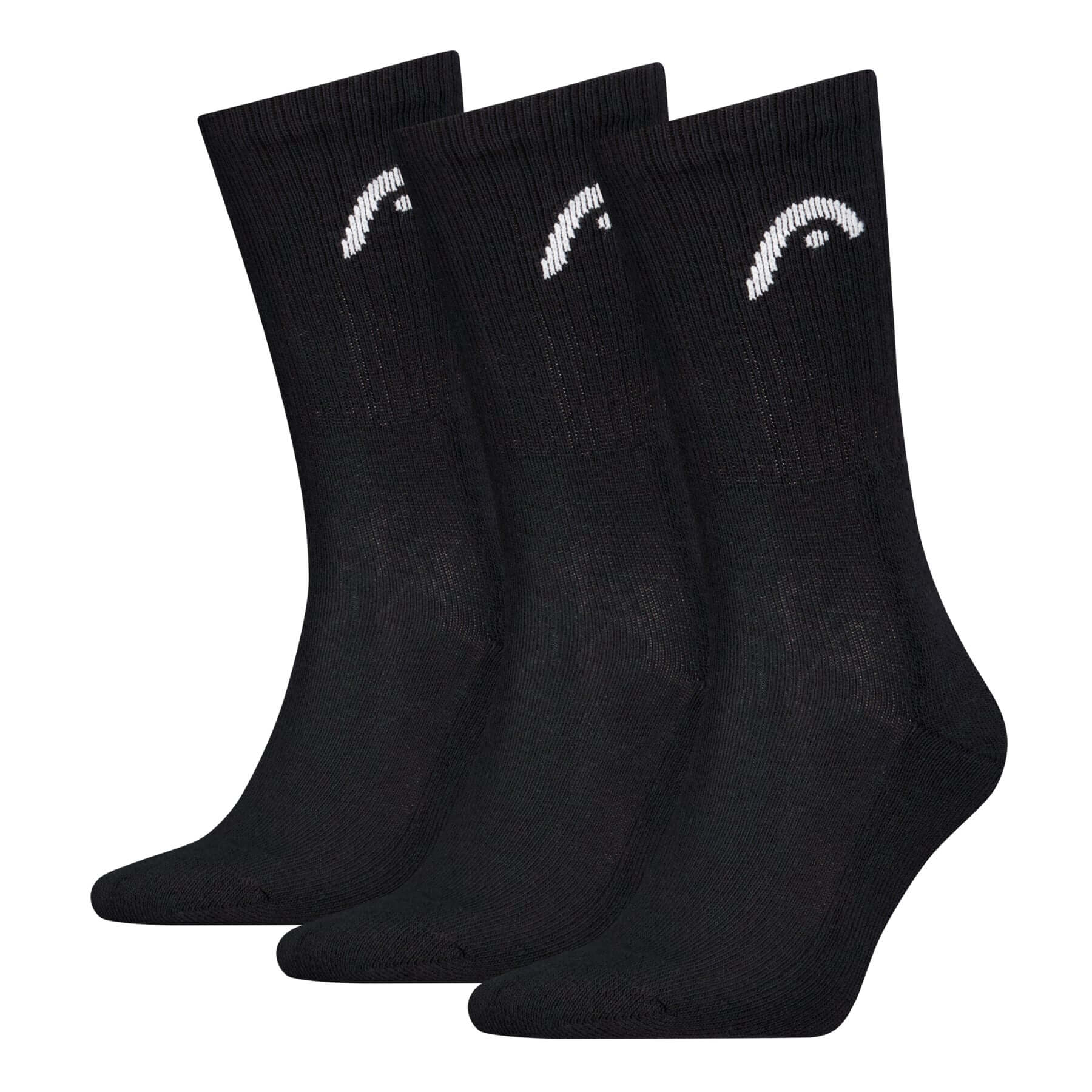 Head All Sports Training Crew Socks 3-Pack – Cushioned & Anatomical Fit