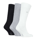 Calvin Klein Men’s 3 Pack Crew Socks – Cotton Blend Everyday Comfort