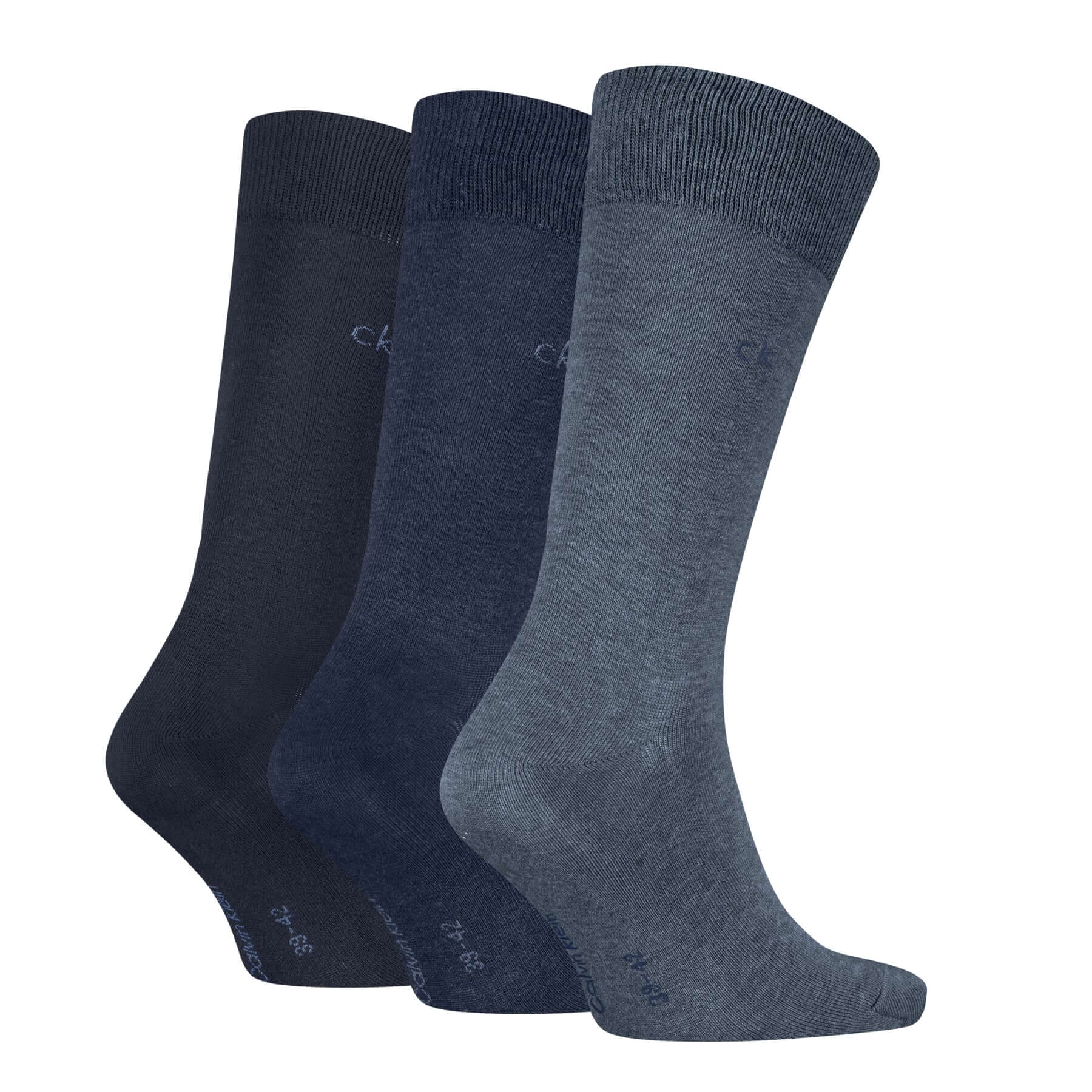 Calvin Klein Men’s 3 Pack Crew Socks – Cotton Blend Everyday Comfort
