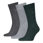 Calvin Klein Men’s 3 Pack Crew Socks – Cotton Blend Everyday Comfort