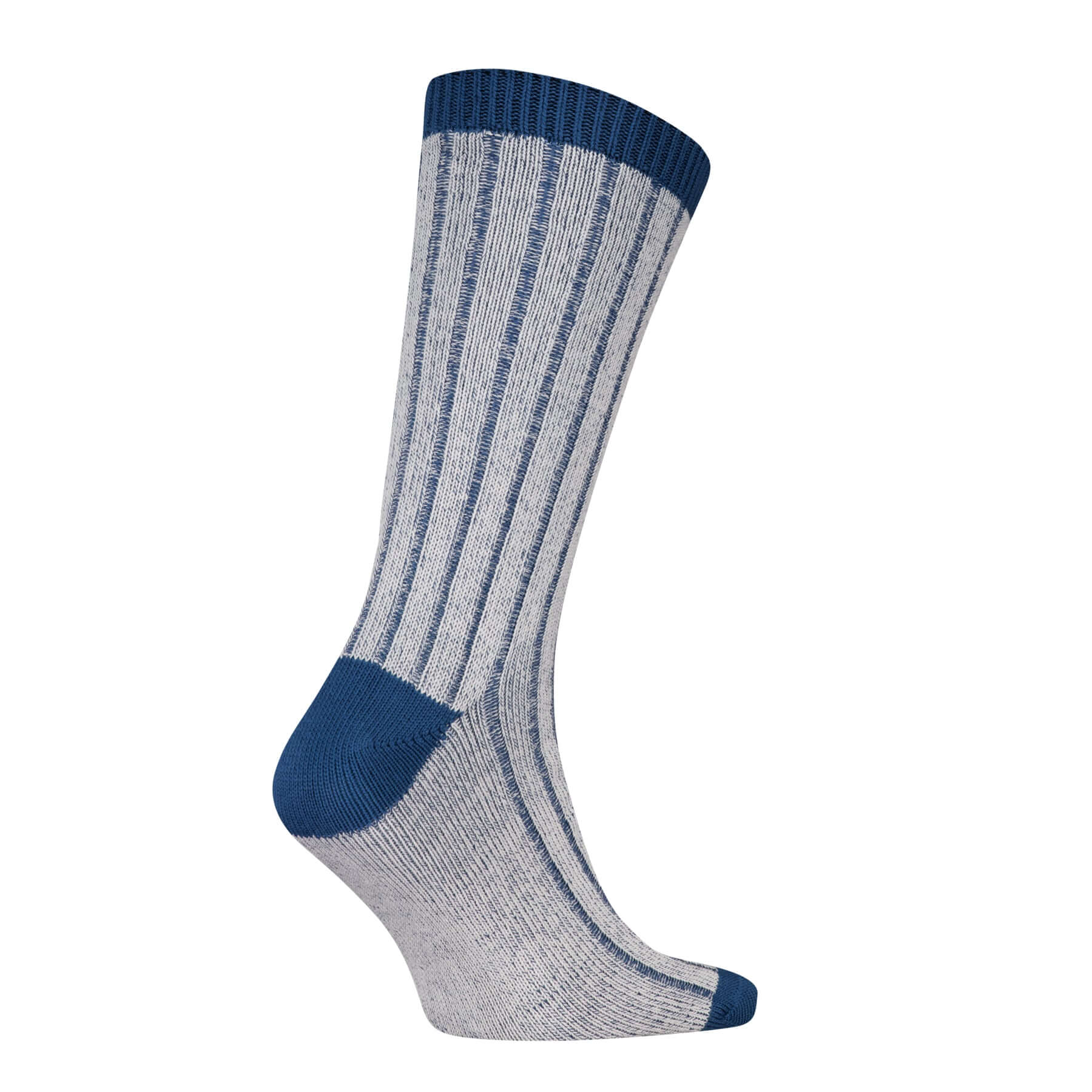 Calvin Klein Men’s Classic Combed Thick Cotton Boot Socks – 1 Pack (Black, Blue, Teal)