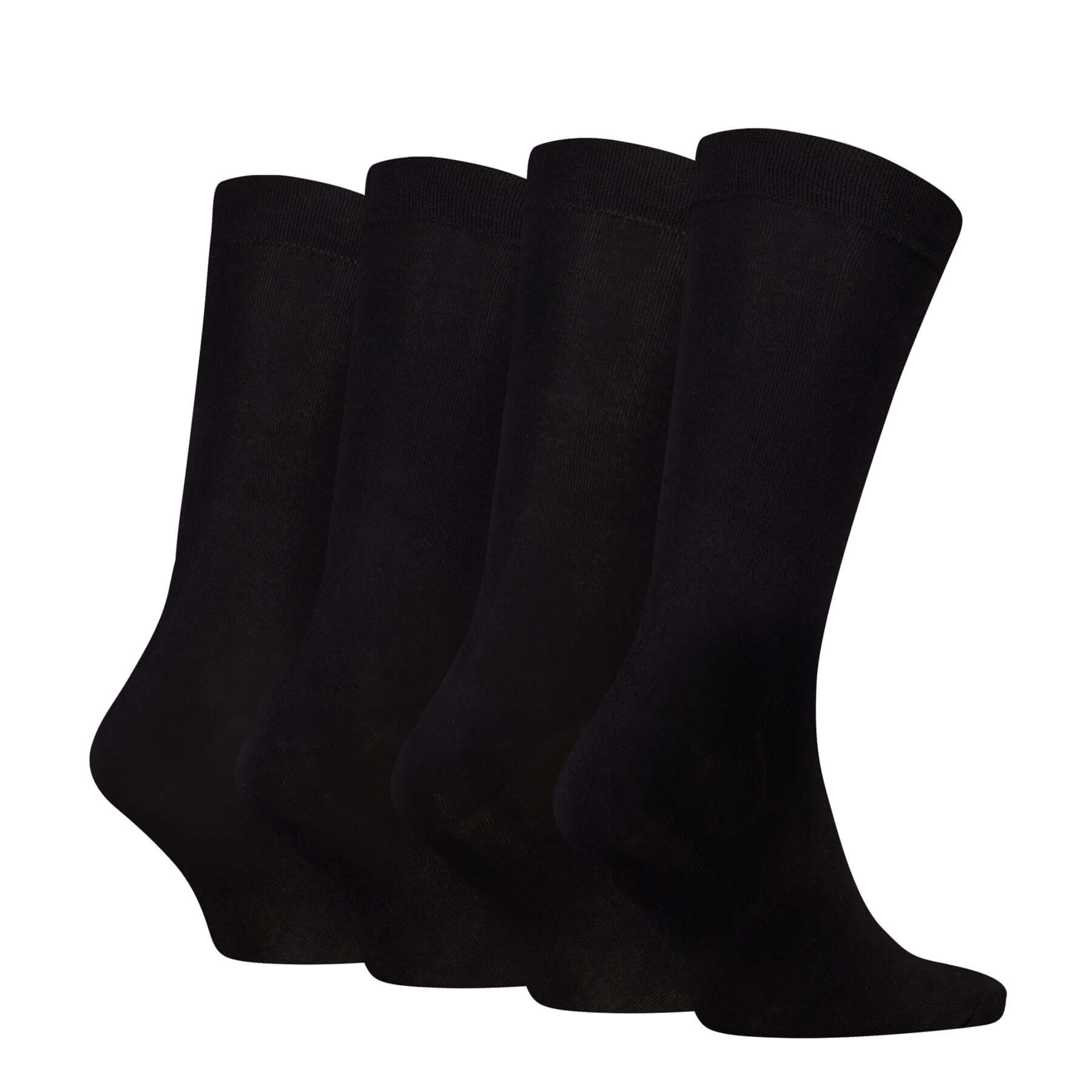 Calvin Klein Men’s 4 Pack Logo Cotton Crew Socks Gift Box – Classic
