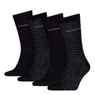 Calvin Klein Men’s 4 Pack Logo Cotton Crew Socks Gift Box – AOP