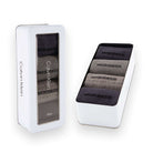Calvin Klein Men’s 4 Pack Logo Cotton Crew Socks Gift Box – AOP