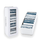 Calvin Klein Men’s 4 Pack Stripes Crew Socks Gift Set - Cotton Blend