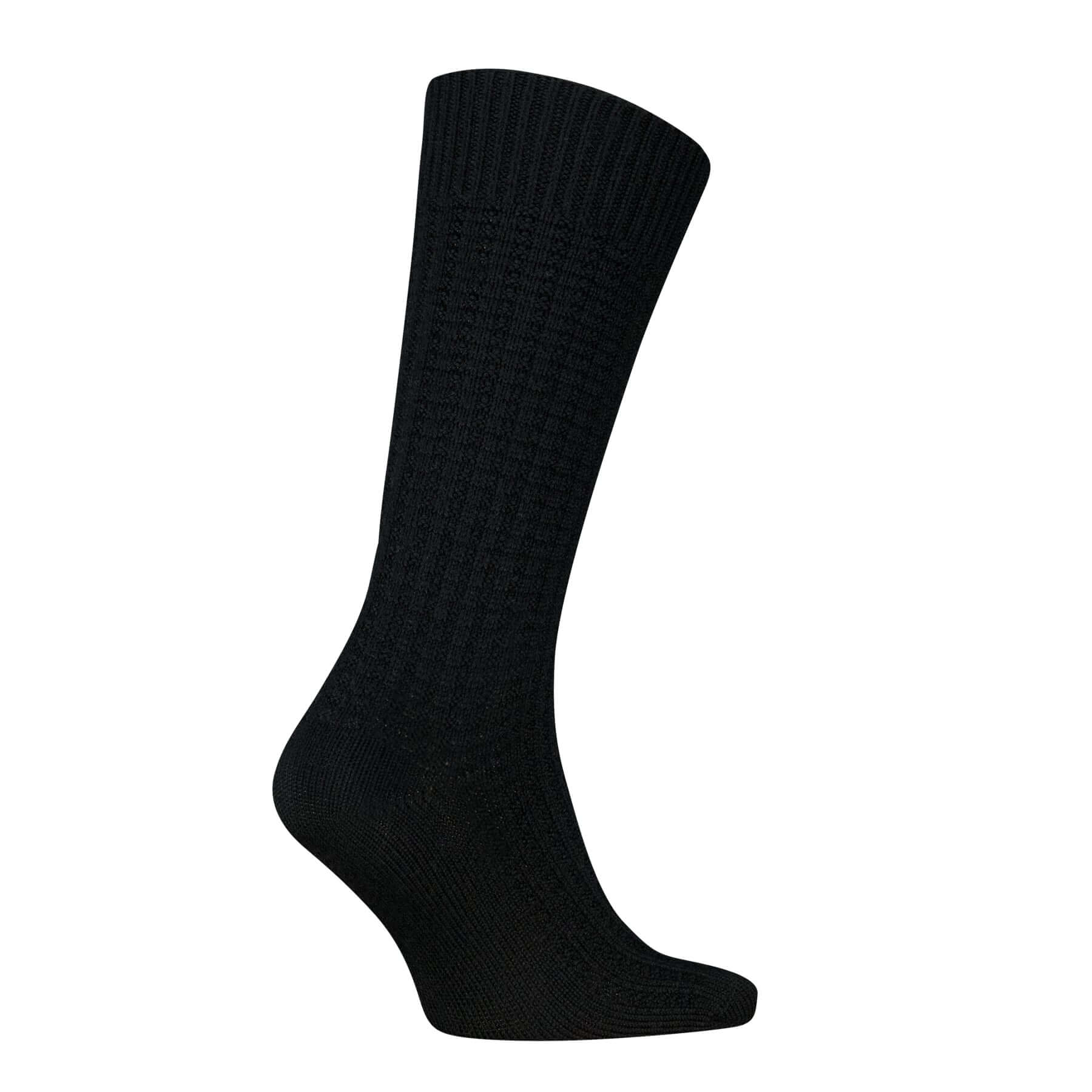 Calvin Klein Men’s Merino Wool Boot Socks – 1 Pack (Black, Blue, Teal, Pink)