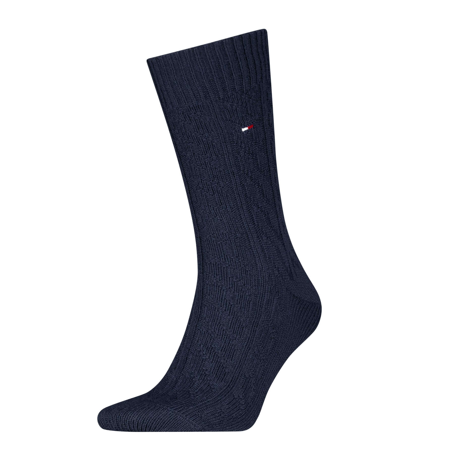 Tommy Hilfiger Men’s Merino Wool Winter Socks 1 Pack – Black, Navy, Grey, Brown