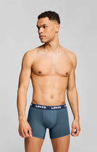 Levi's Men's 3 Pack Repeat Logo Boxer Briefs – Navy