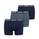 Levi's Men's 3 Pack Repeat Logo Boxer Briefs – Navy