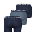 Levi's Men's 3 Pack Repeat Logo Boxer Briefs – Navy