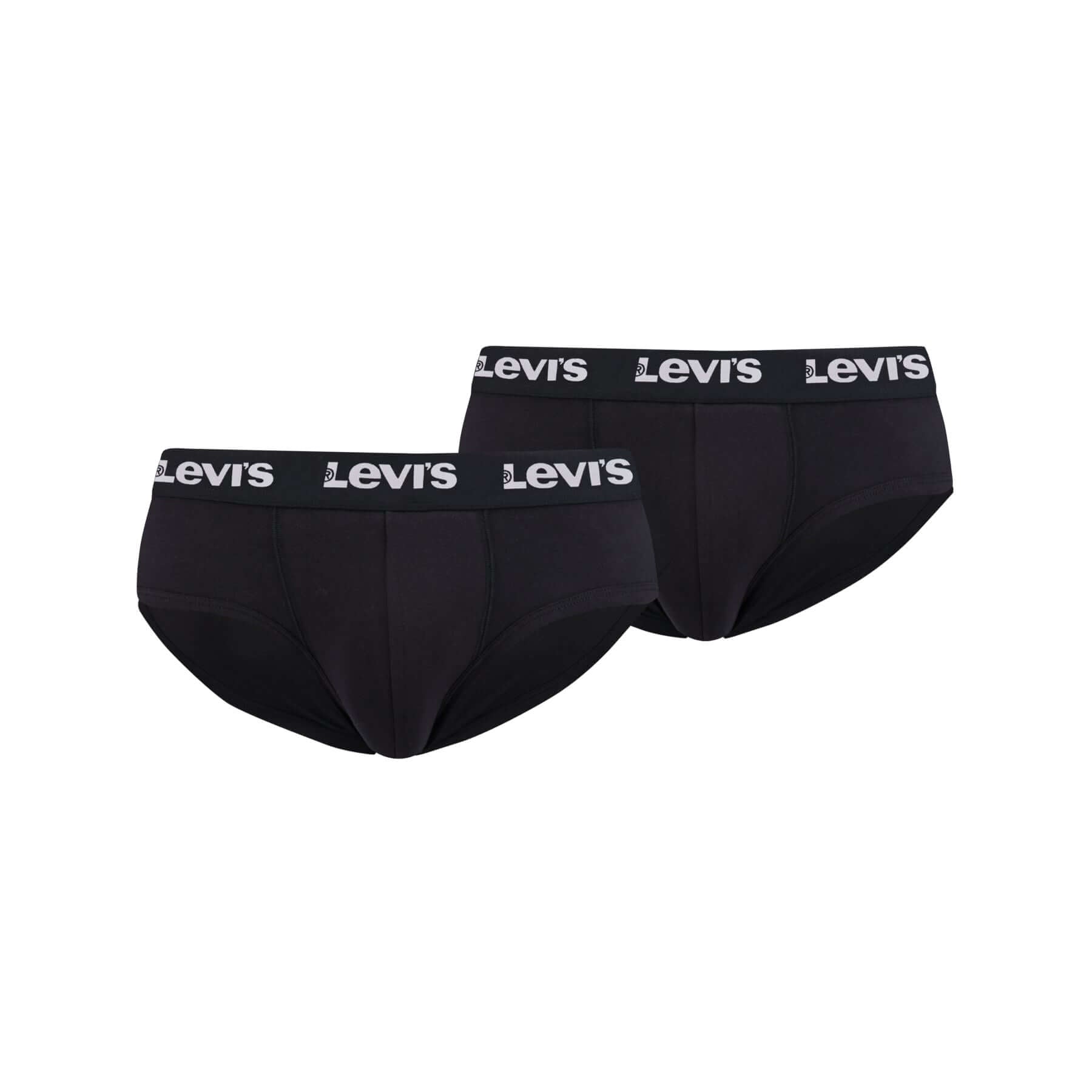 Levi's 2 Pack Repeat Logo Cotton Stretch Briefs – Classic Everyday Comfort