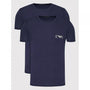 Emporio Armani 2 Pack Crew Neck T-Shirt - Navy/Navy