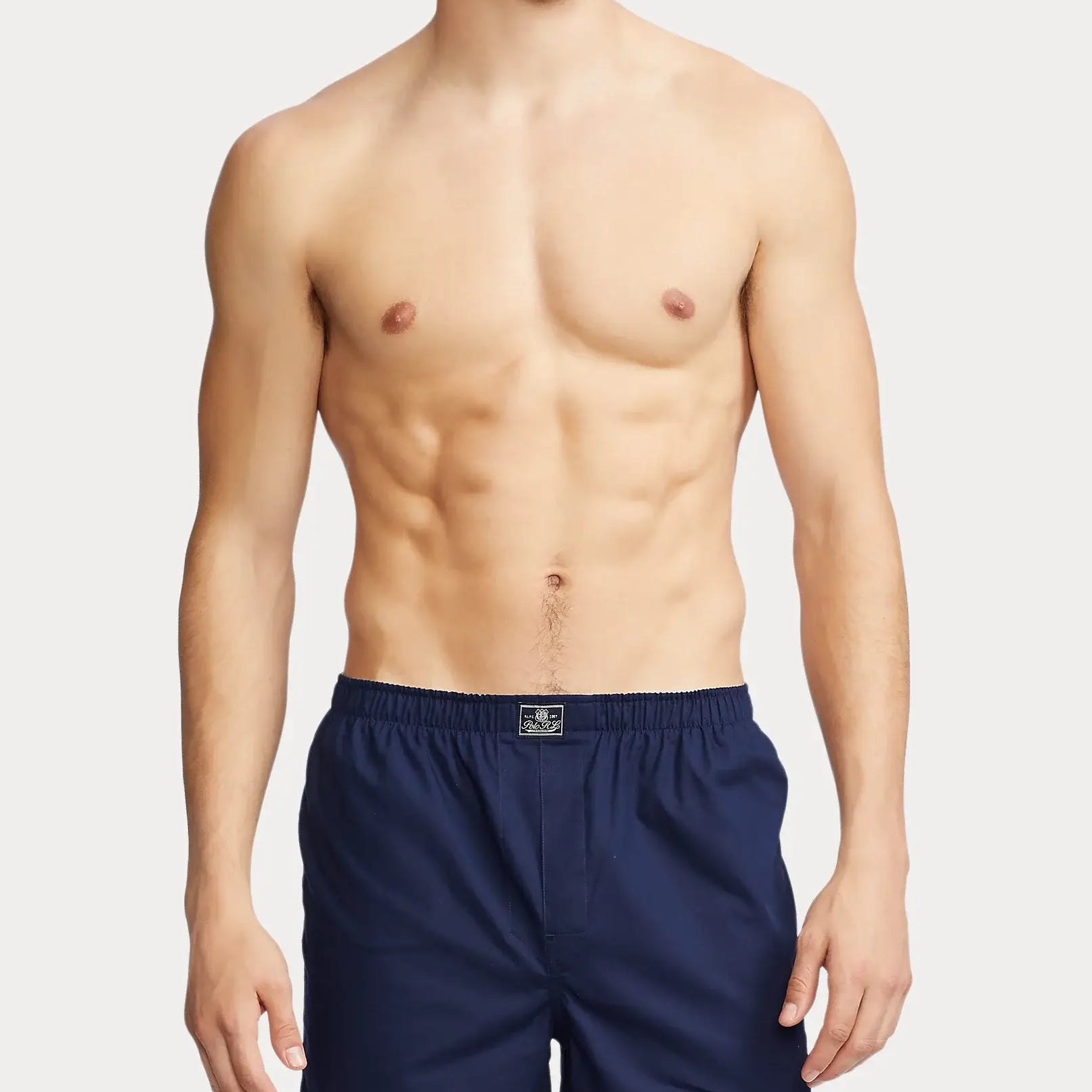 Polo Ralph Lauren 3 pack Cotton Boxers - White / Blue / Navy