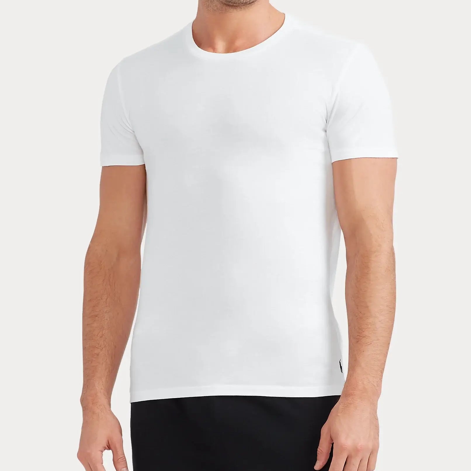 Polo Ralph Lauren Crewneck 3 Pack T-Shirts - Black / White Grey