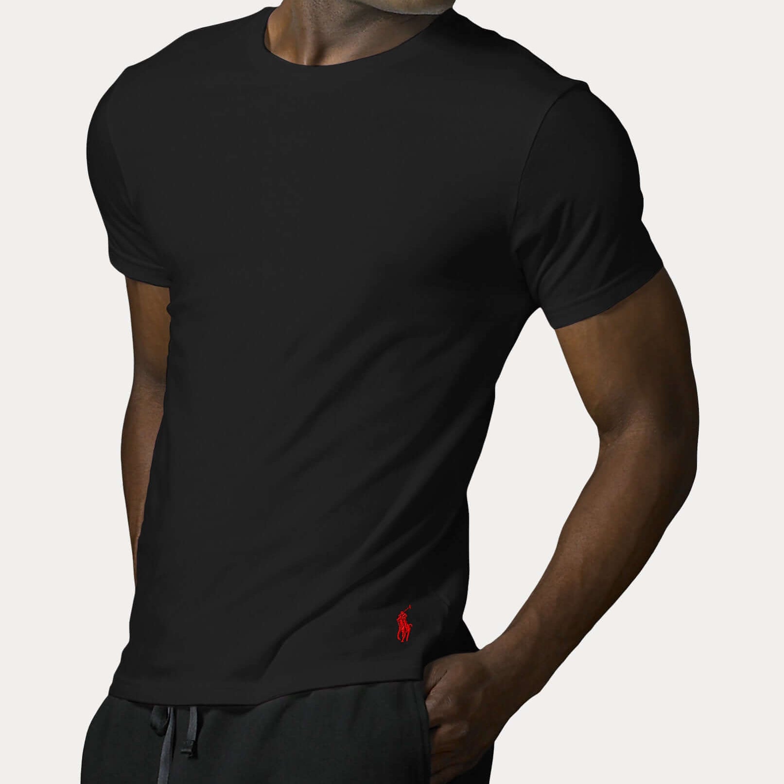 Polo Ralph Lauren Classic Crew Neck 2 Pack T-Shirts - Cruise Navy