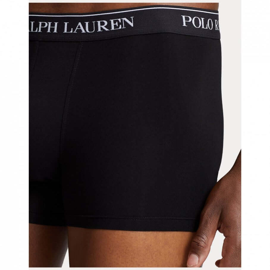 Polo Ralph Lauren 5 Pack Classic Trunks - Black