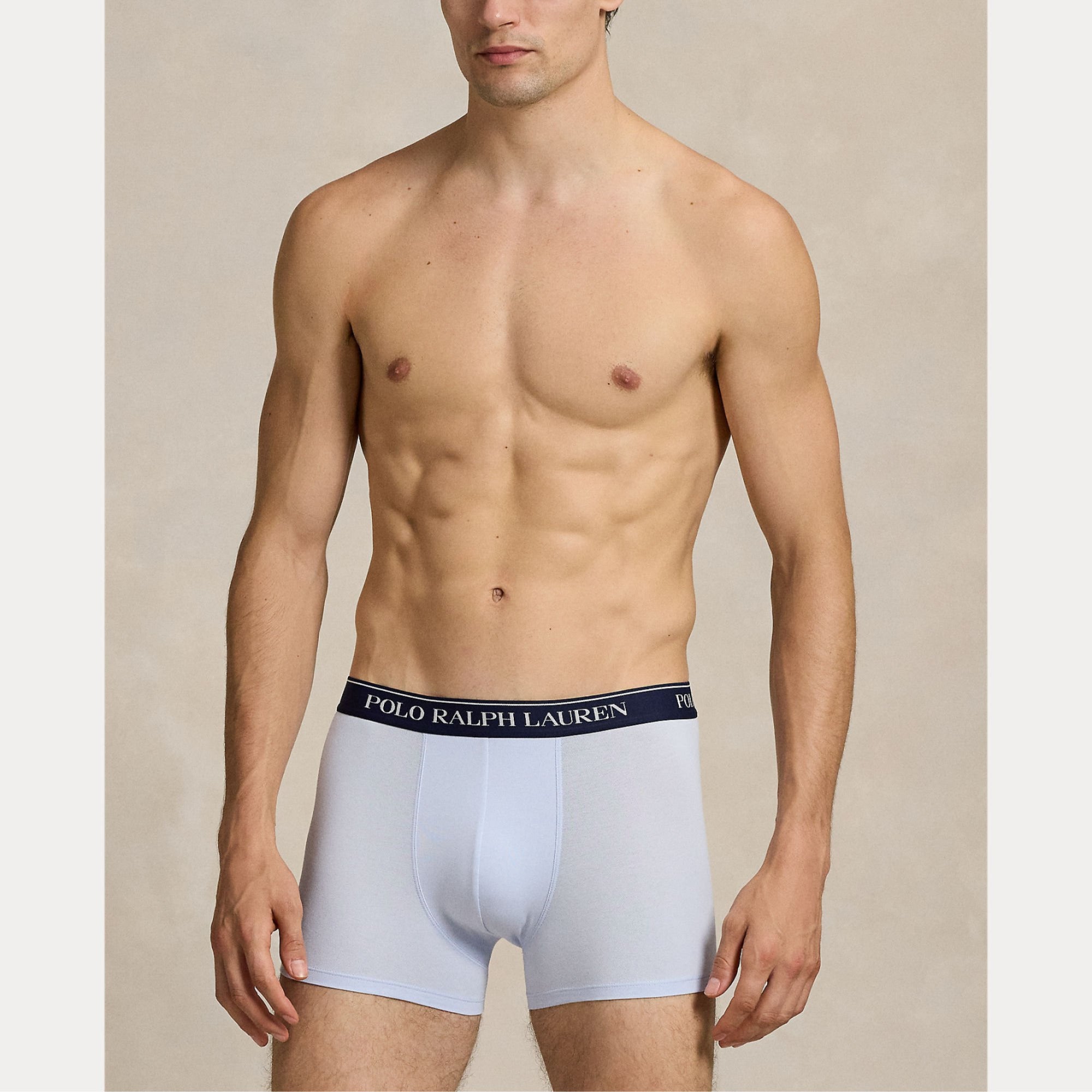 Polo Ralph Lauren Classic Trunks 5-Pack - White/Pink/Oxford Blue/Juniper Berry/Navy