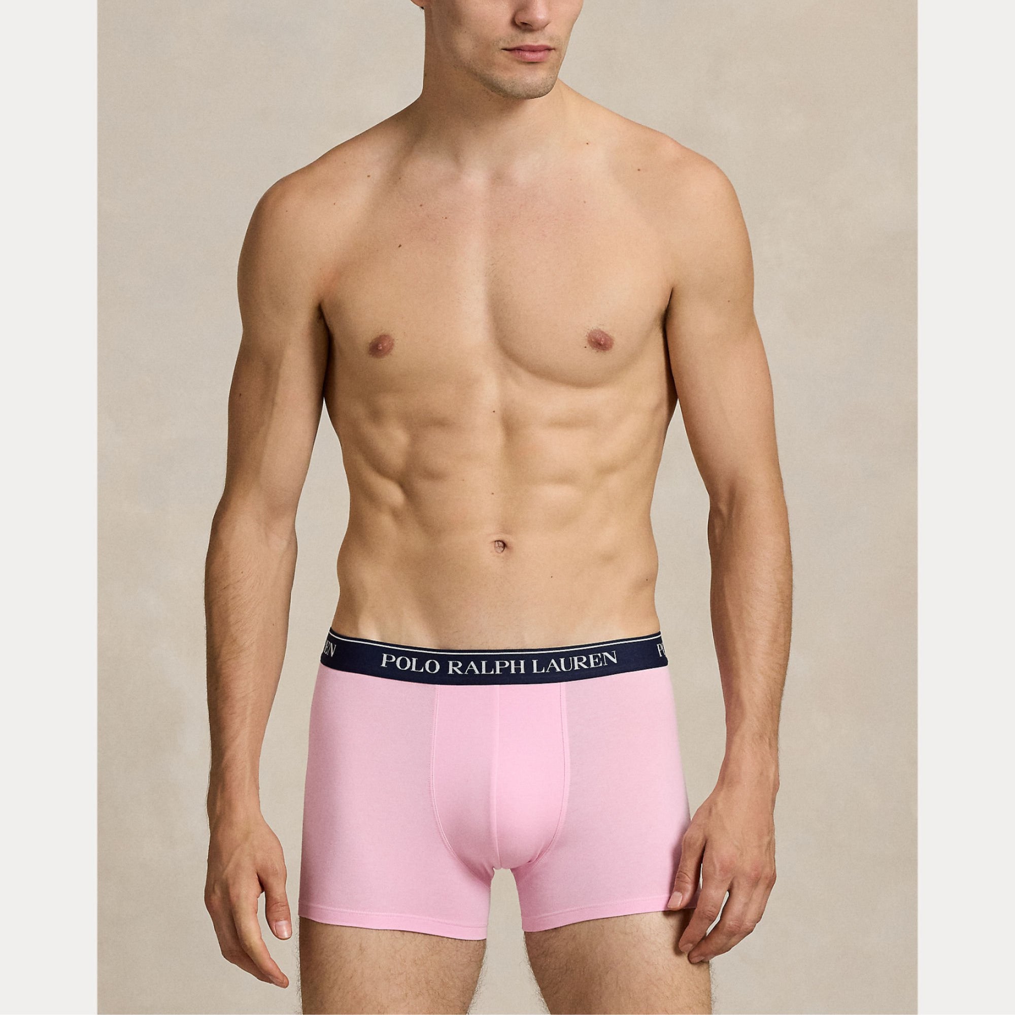 Polo Ralph Lauren Classic Trunks 5-Pack - White/Pink/Oxford Blue/Juniper Berry/Navy