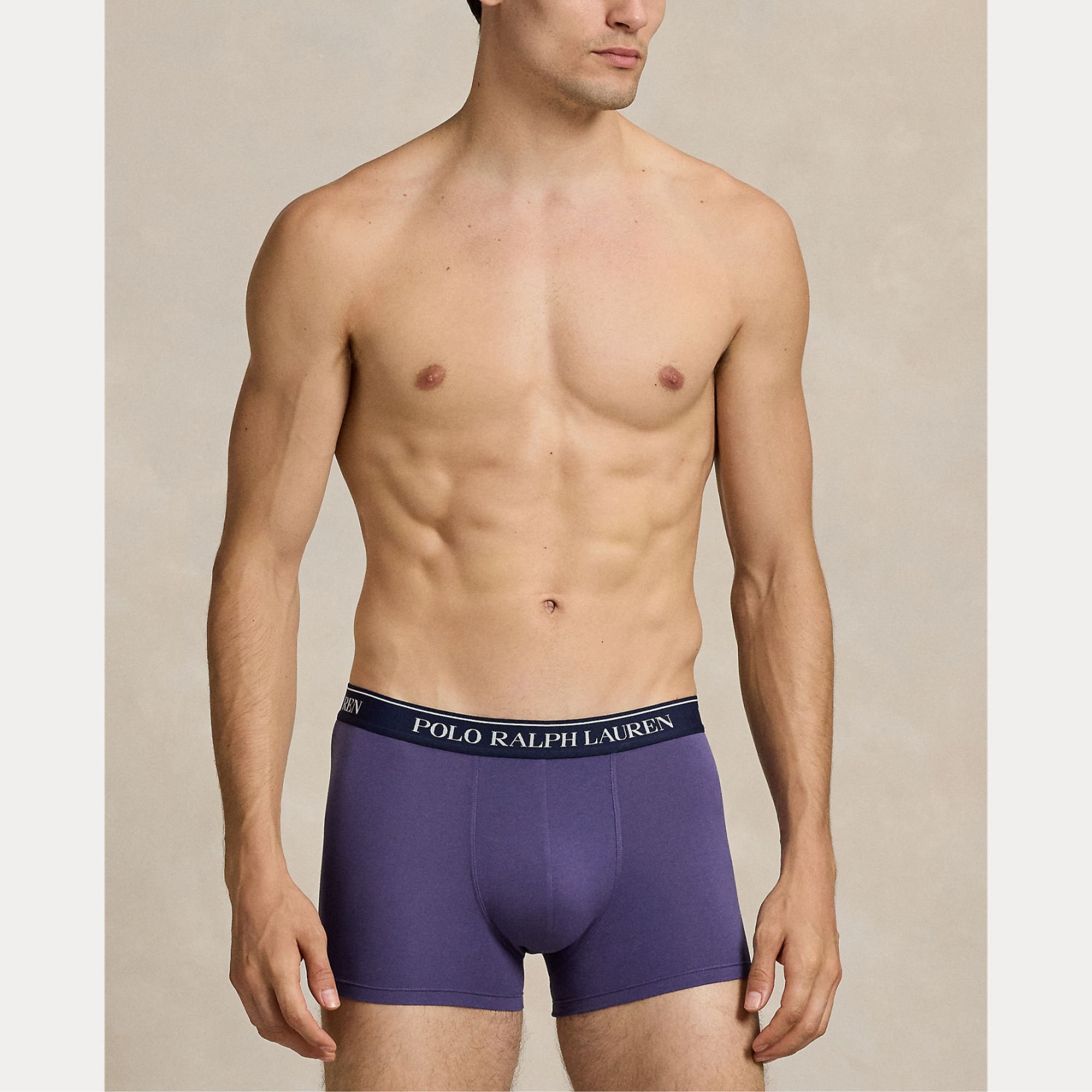 Polo Ralph Lauren Classic Trunks 5-Pack - White/Pink/Oxford Blue/Juniper Berry/Navy