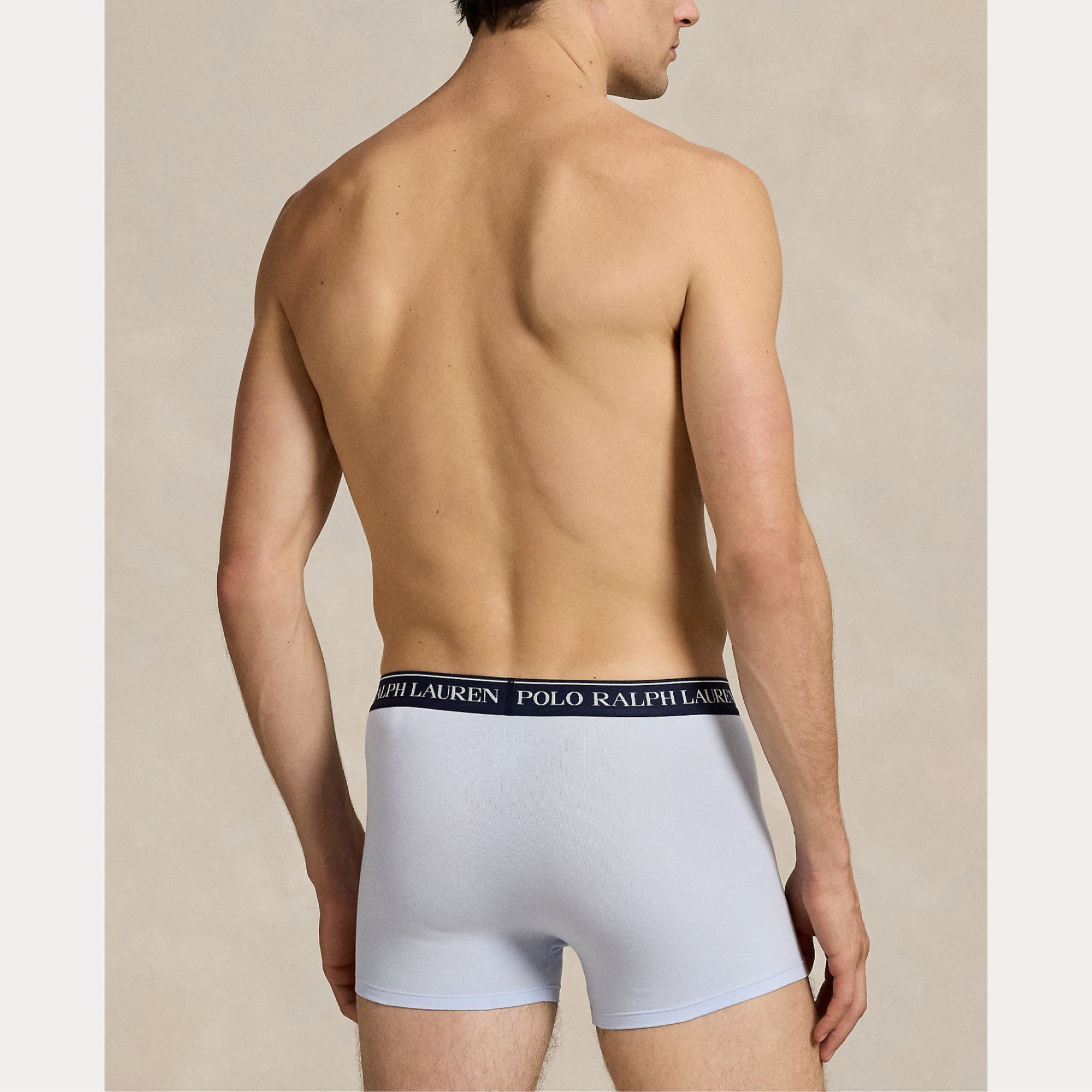 Polo Ralph Lauren Classic Trunks 5-Pack - White/Pink/Oxford Blue/Juniper Berry/Navy