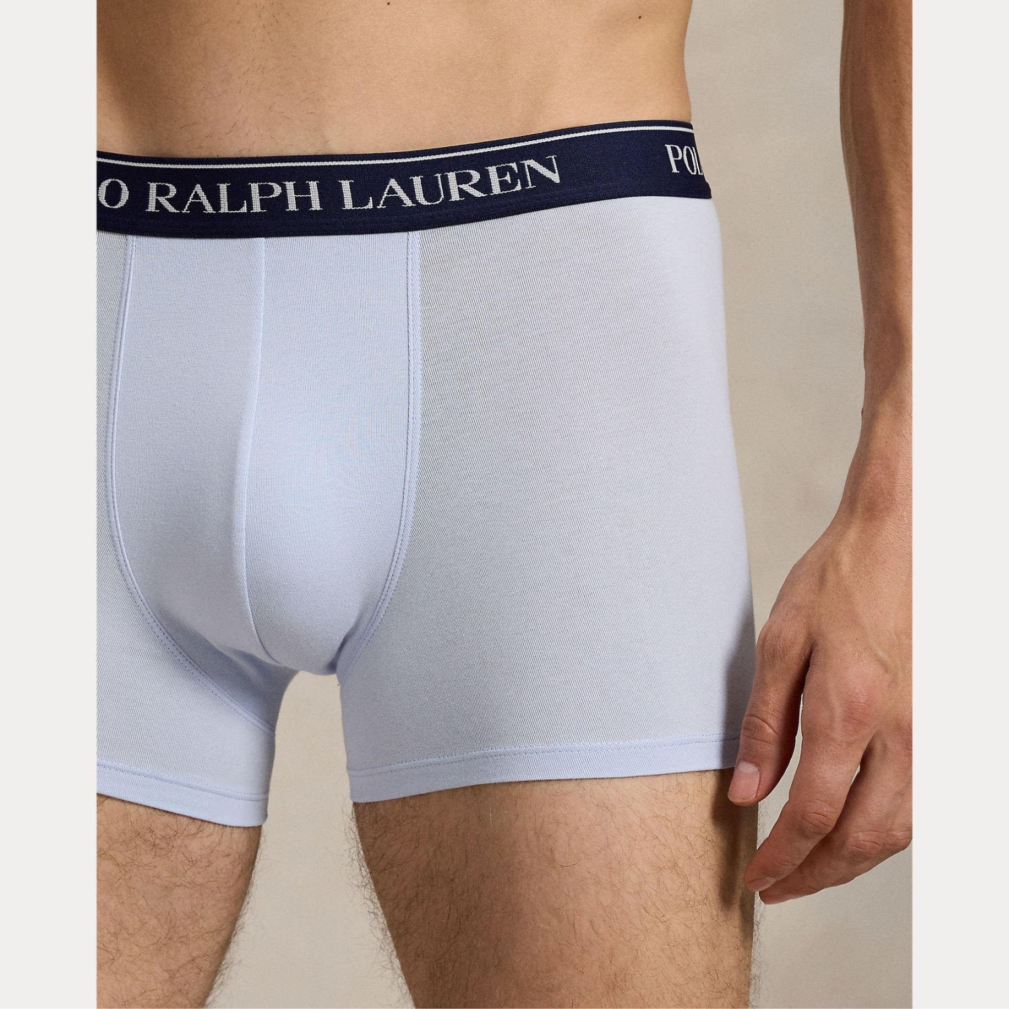 Polo Ralph Lauren Classic Trunks 5-Pack - White/Pink/Oxford Blue/Juniper Berry/Navy