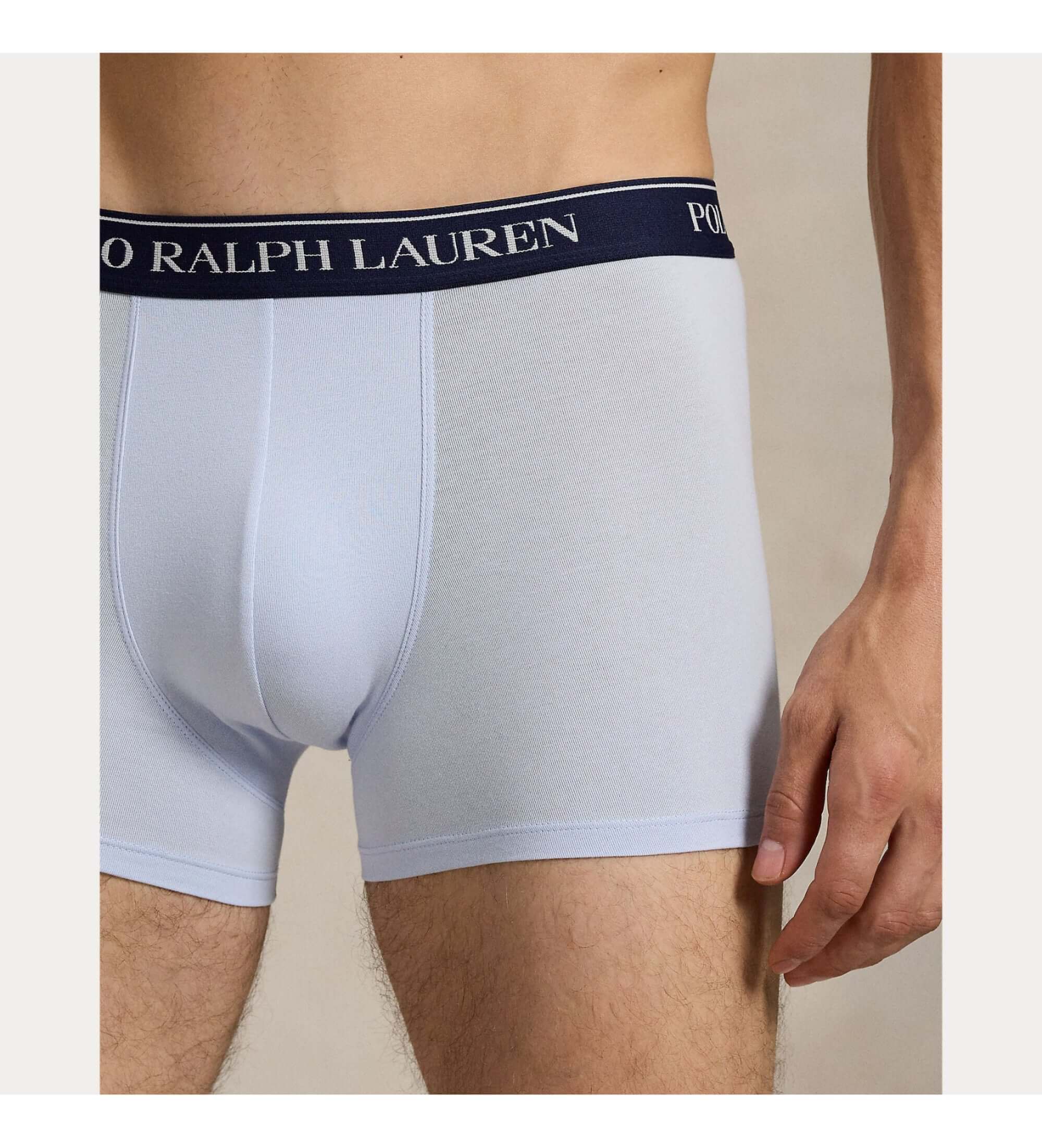 Polo Ralph Lauren Classic Trunks 5-Pack - White/Pink/Oxford Blue/Juniper Berry/Navy